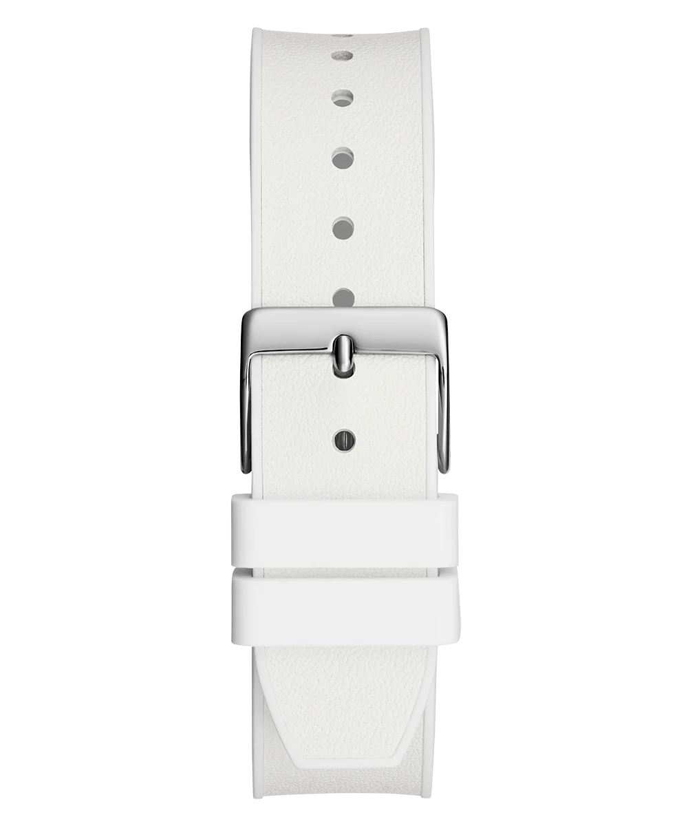 40th Anniversary Special Edition GUESS Ladies White Silver Tone Multi-function Watch - Image 10