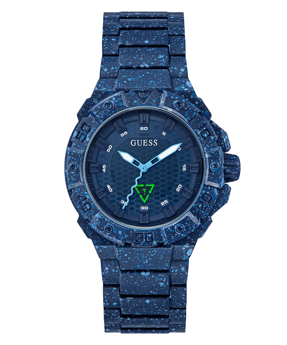 ECO-FRIENDLY #TIDE OCEAN PLASTIC NAVY WATCH - Image 4