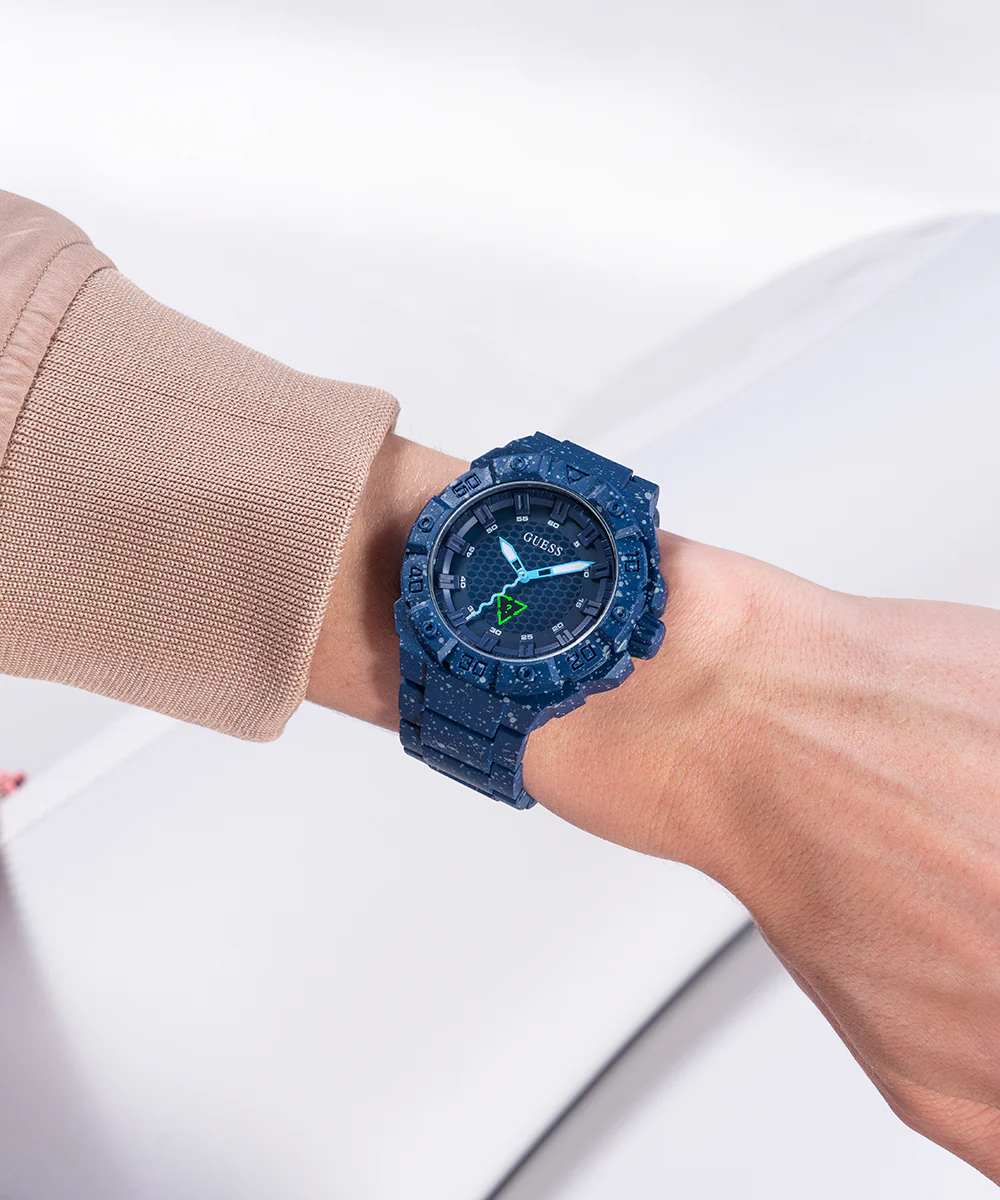 ECO-FRIENDLY #TIDE OCEAN PLASTIC NAVY WATCH - Image 5