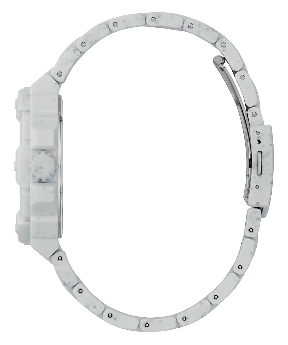 ECO-FRIENDLY #TIDE OCEAN PLASTIC WHITE WATCH - Image 3