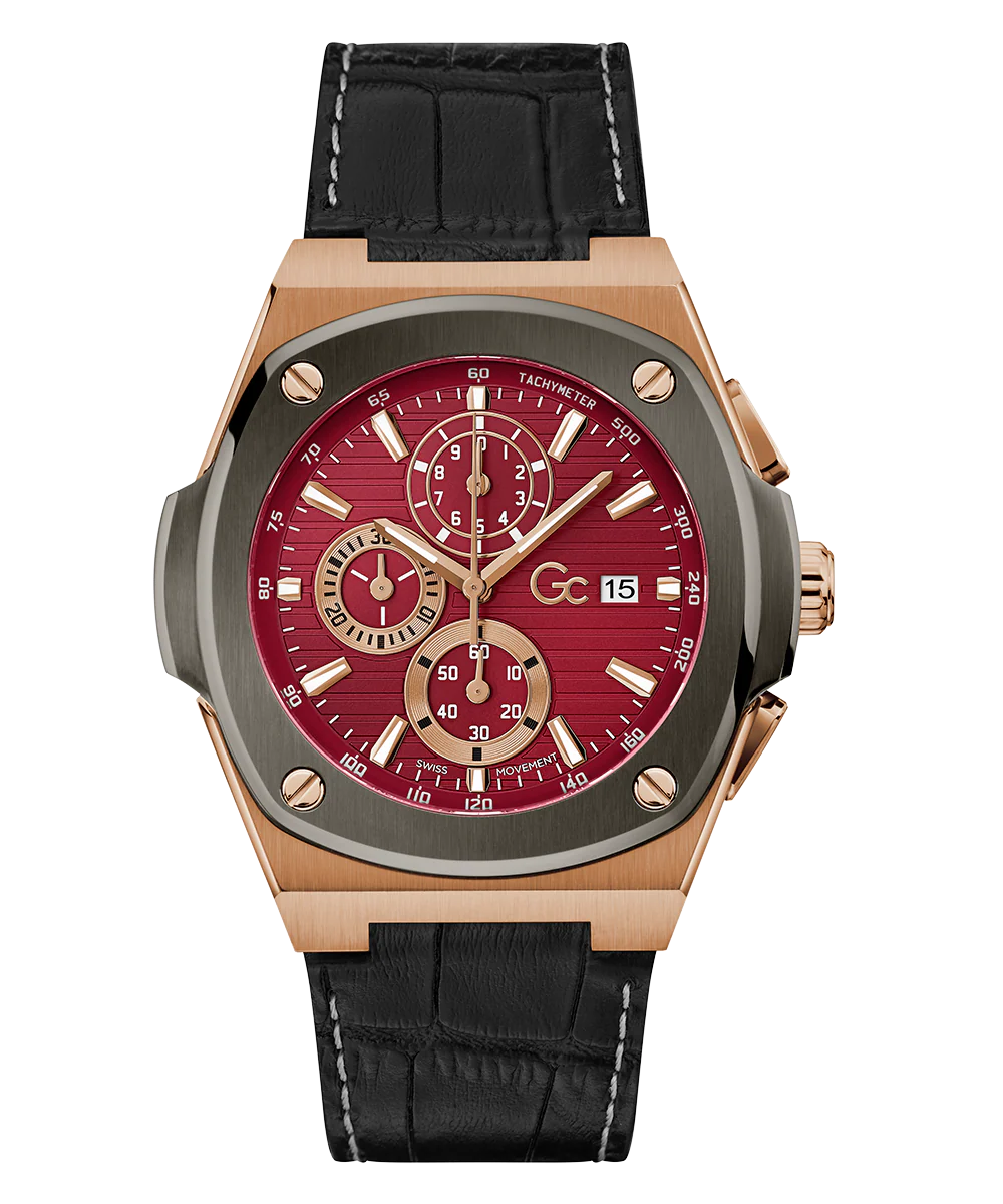 Gc Coussin Shape Chrono Leather - Image 4
