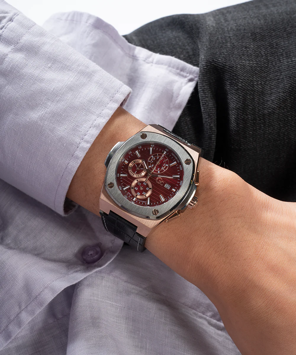 Gc Coussin Shape Chrono Leather - Image 5