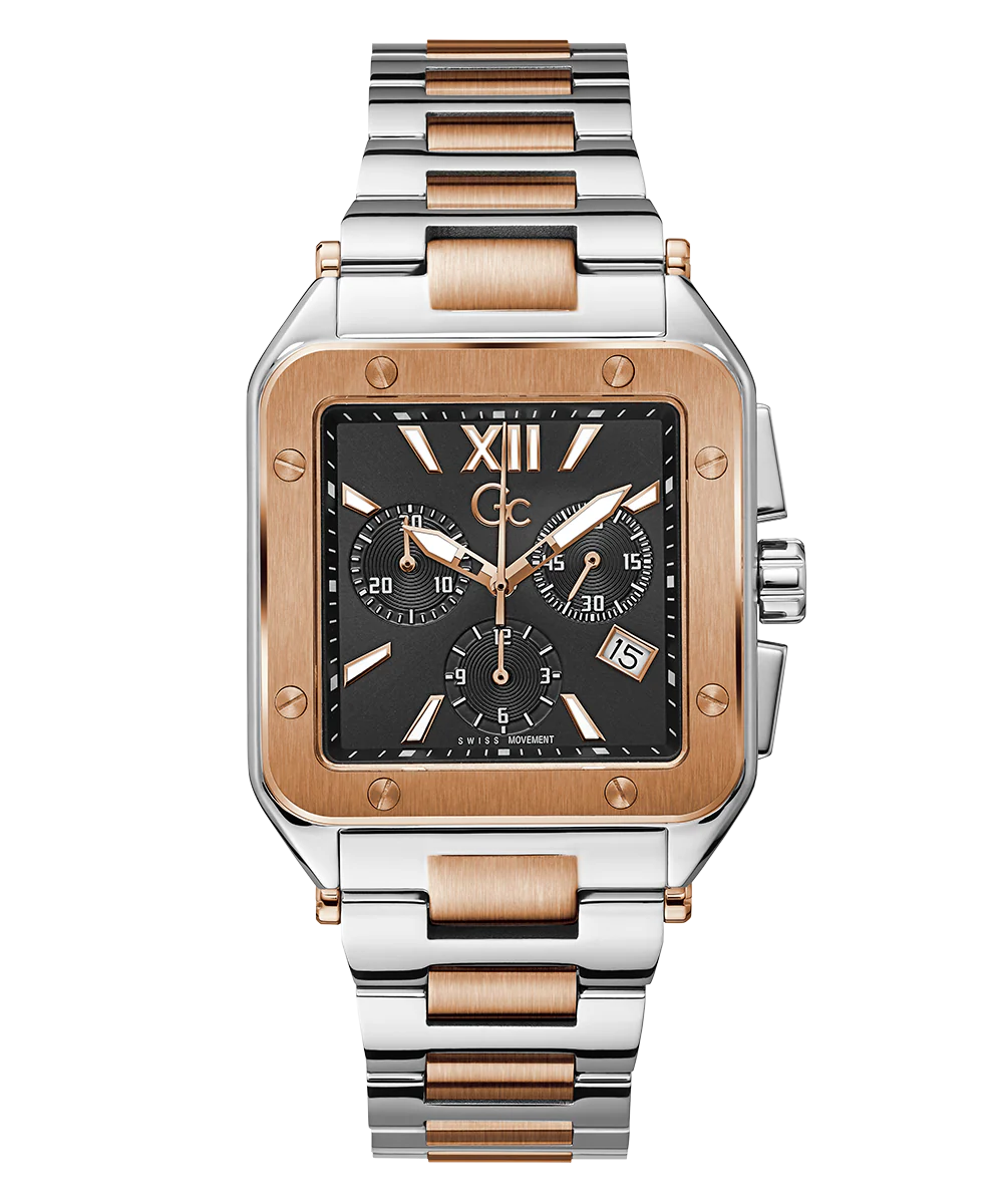 Gc Couture Square Mens Chrono Metal - Image 5