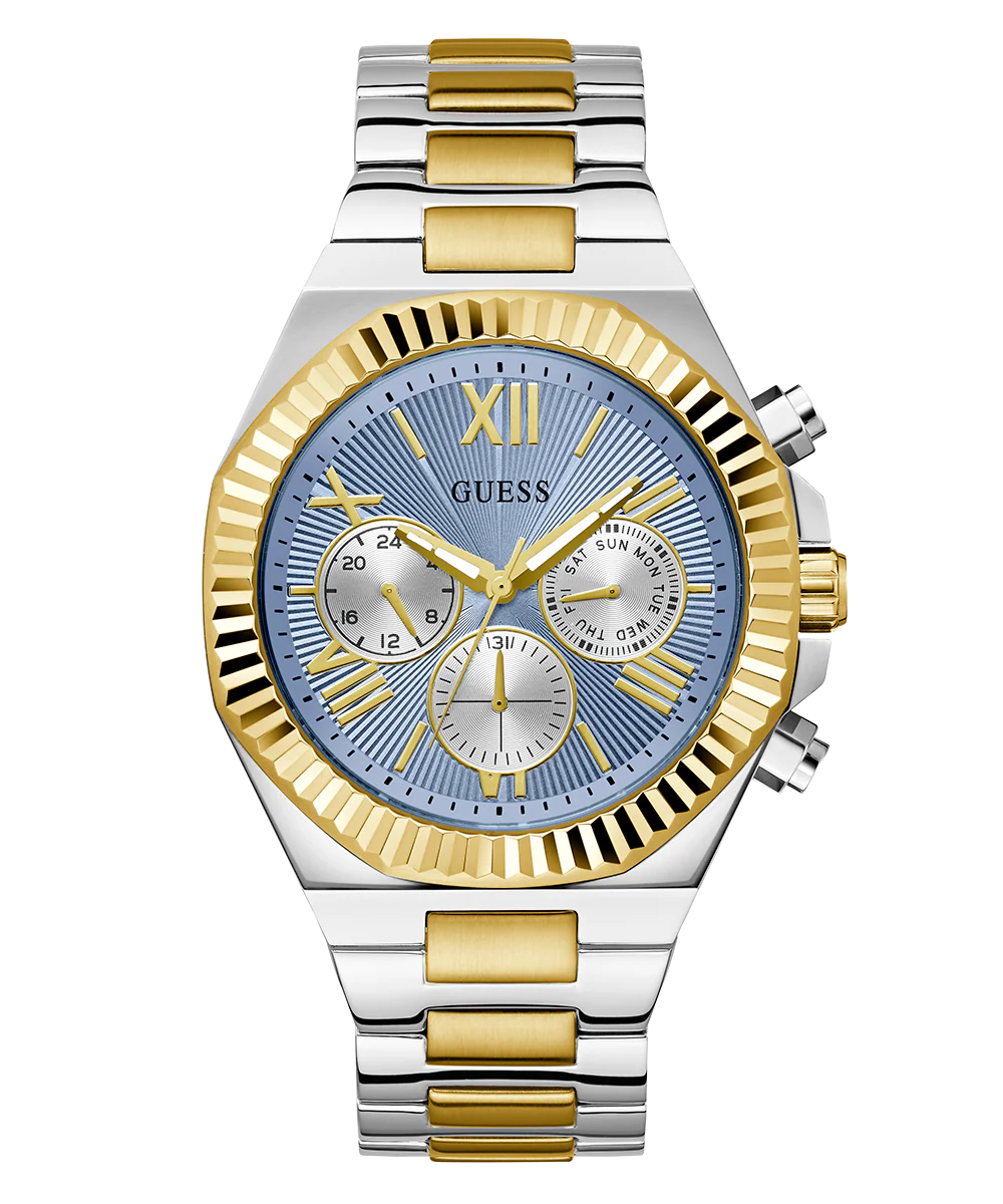GUESS Equity Mens 2-Tone Multi-function Watch - Image 5