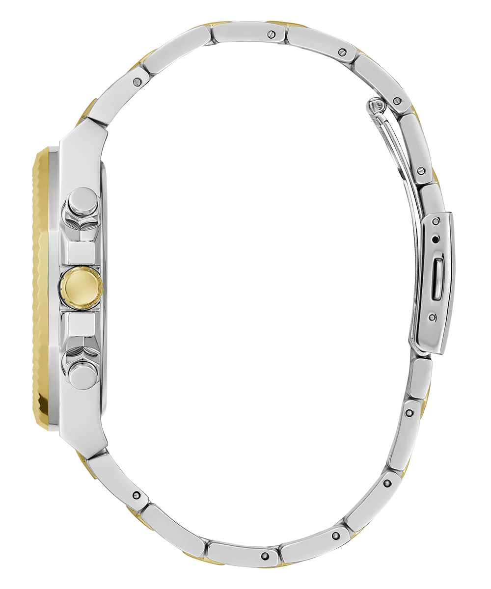 GUESS Equity Mens 2-Tone Multi-function Watch - Image 8