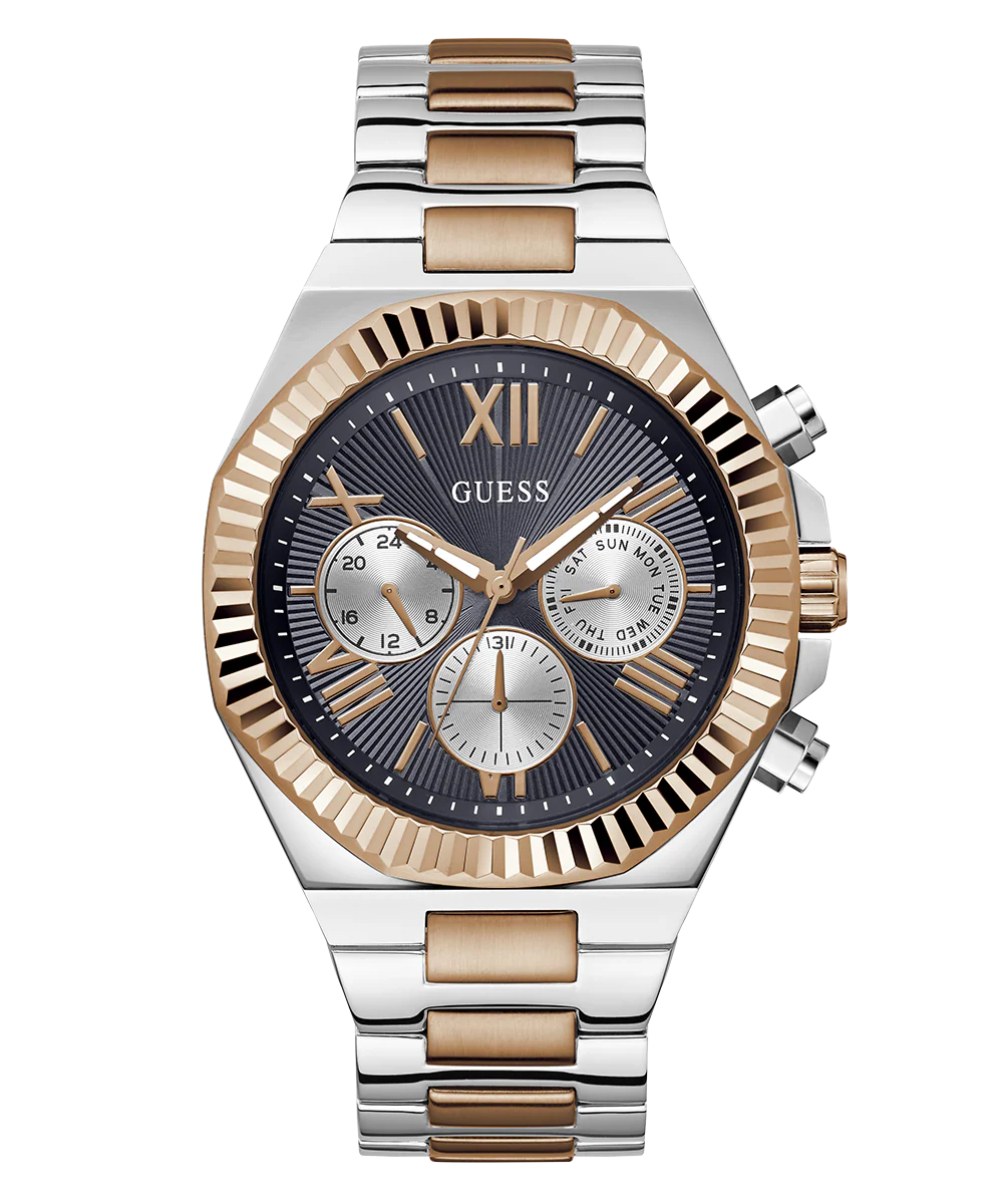 GUESS Equity Mens 2-Tone Multi-function Watch - Image 4