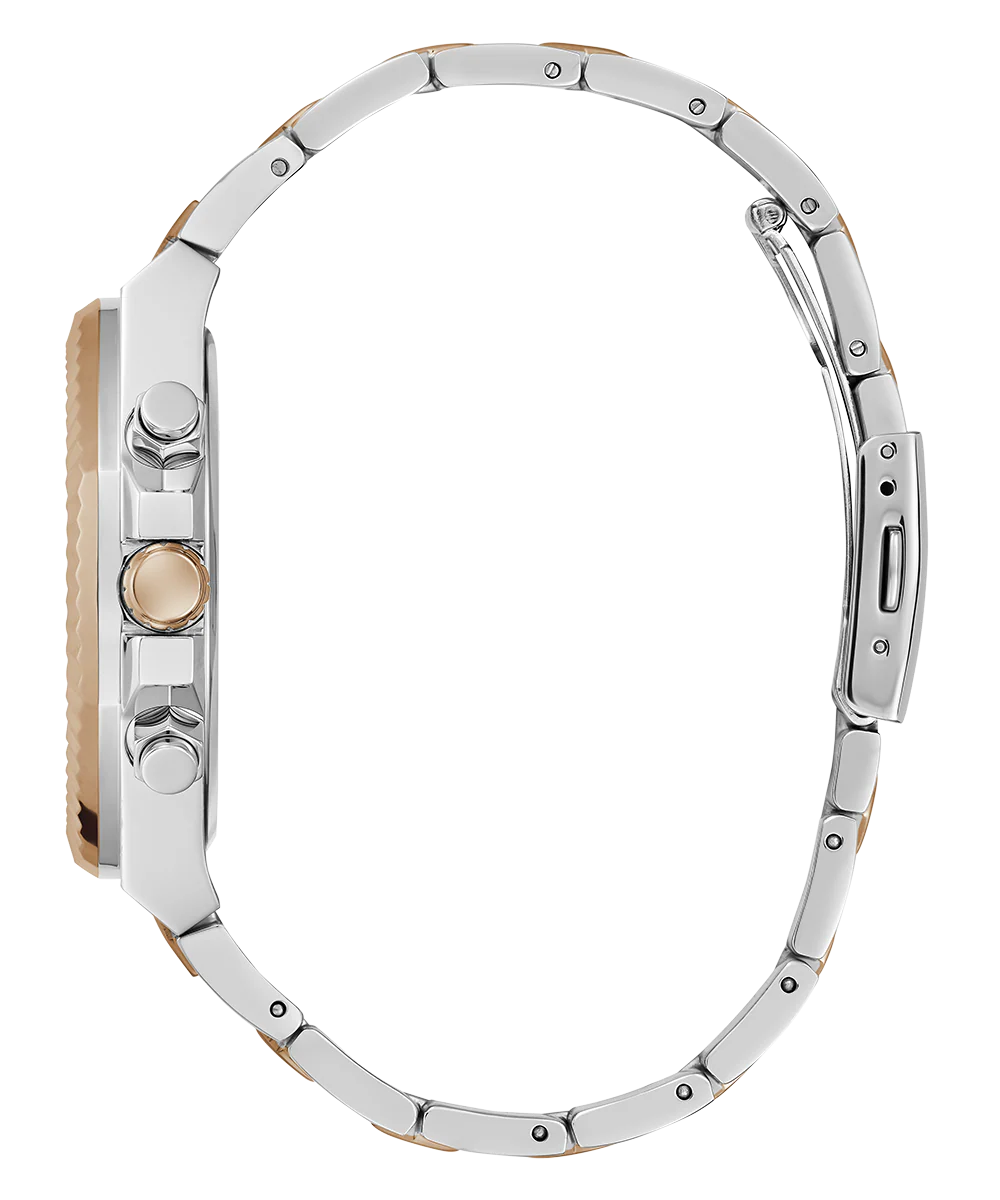 GUESS Equity Mens 2-Tone Multi-function Watch - Image 8