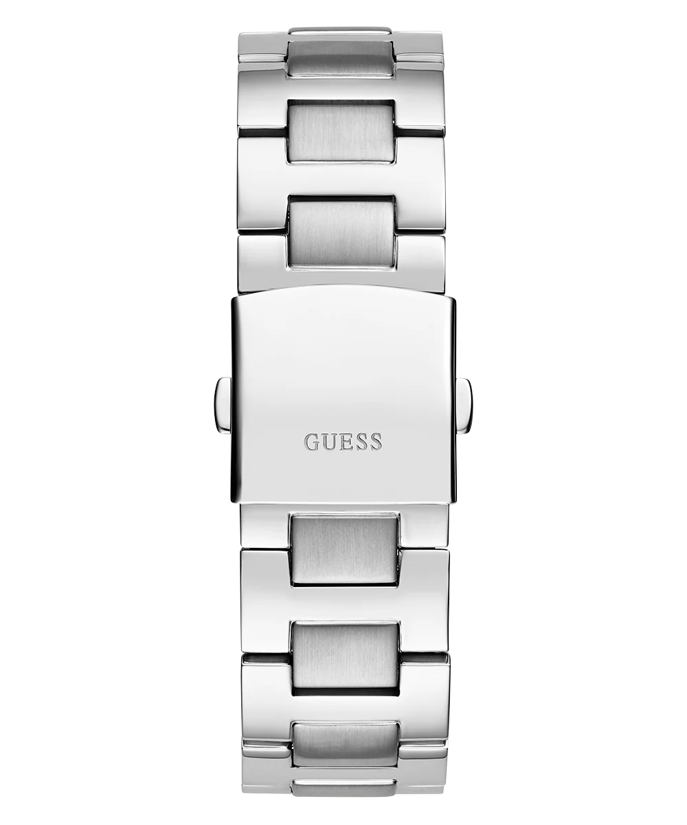 GUESS Equity Mens Silver Tone Multi-function Watch - Image 8