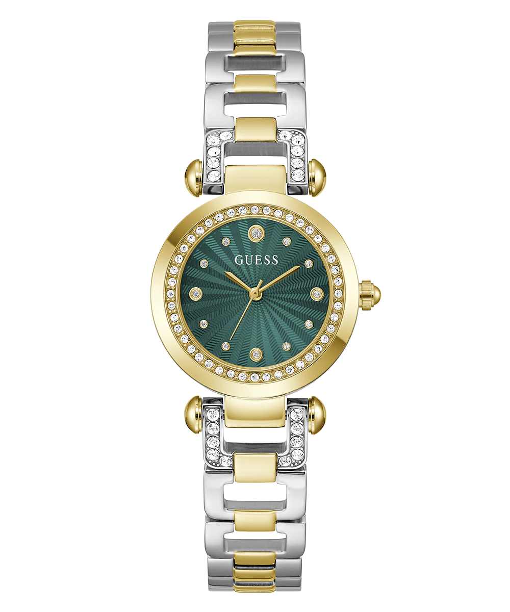 GUESS Ginger Ladies 2-Tone Gold Tone Analog Watch - Image 5