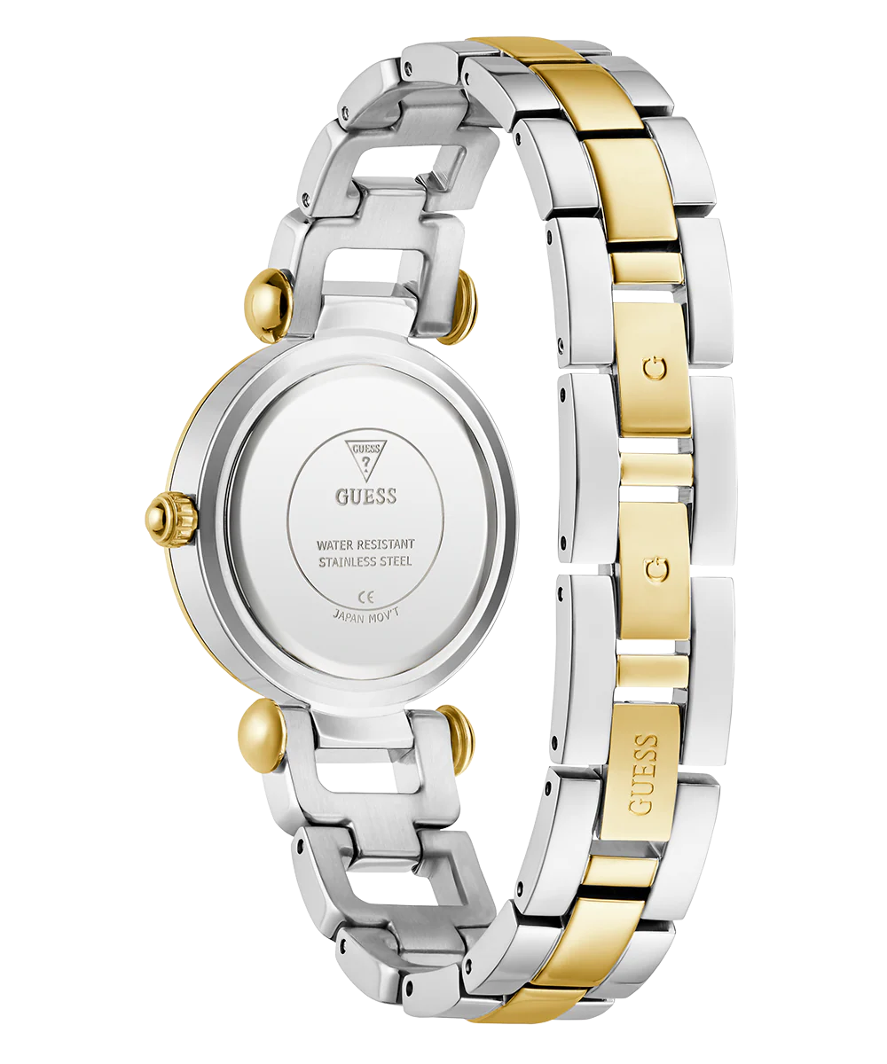 GUESS Ginger Ladies 2-Tone Gold Tone Analog Watch - Image 8
