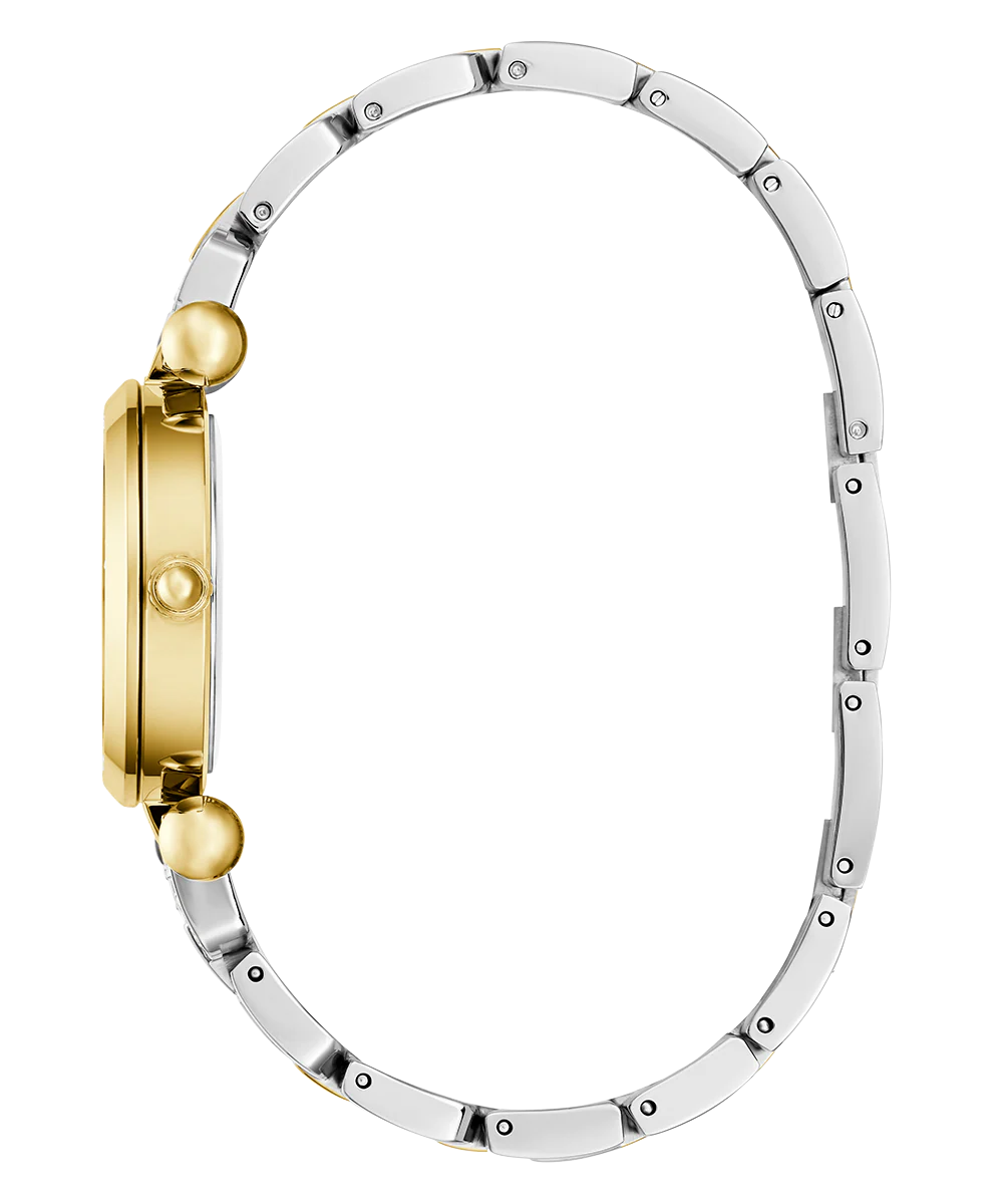 GUESS Ginger Ladies 2-Tone Gold Tone Analog Watch - Image 9