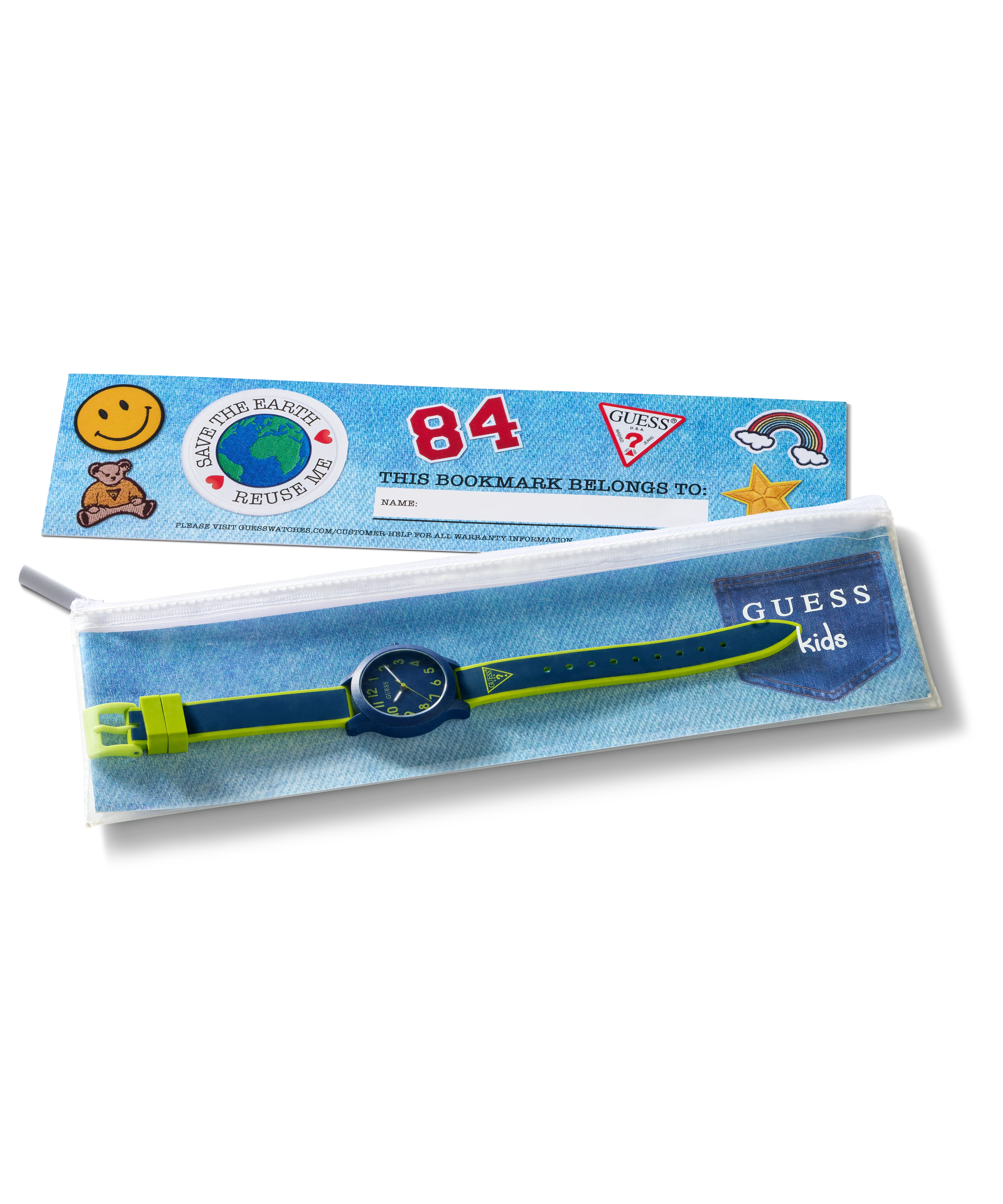 GUESS Kids Blue Analog Watch - Image 7
