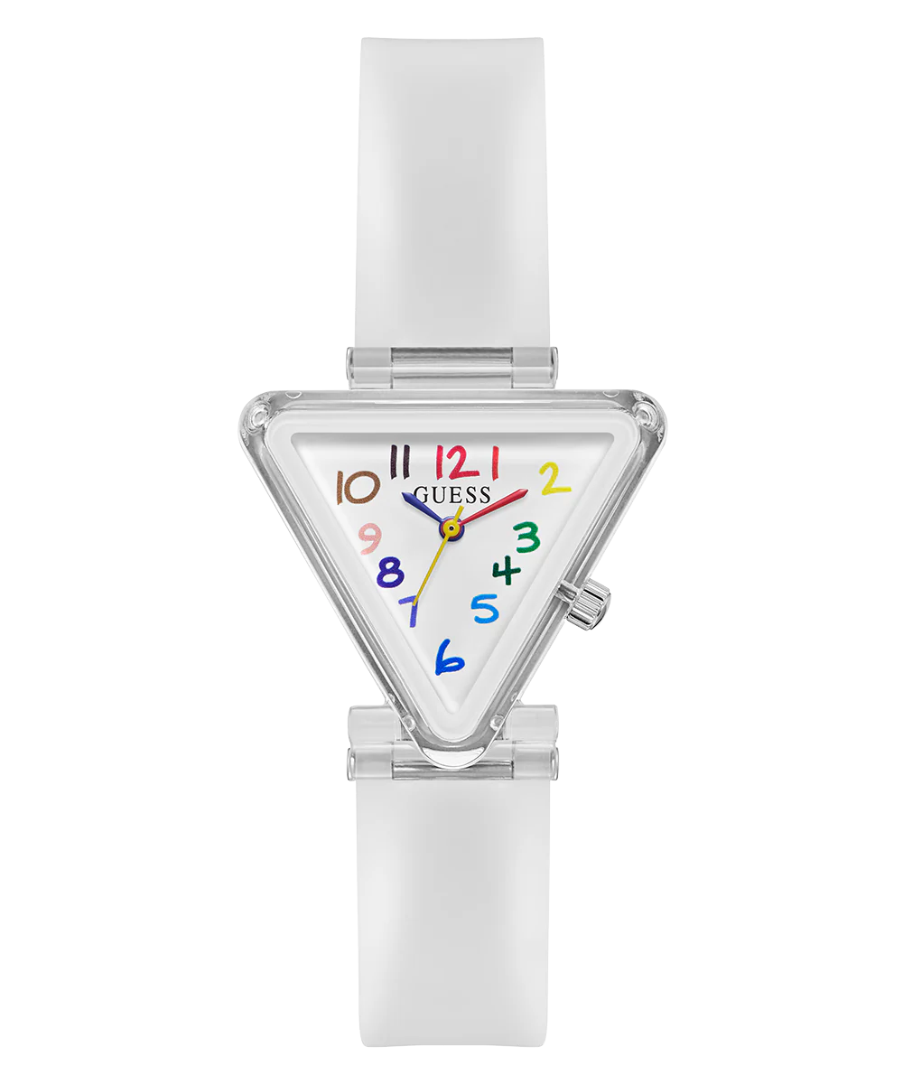 GUESS Kids Clear Transparent Analog Watch - Image 3