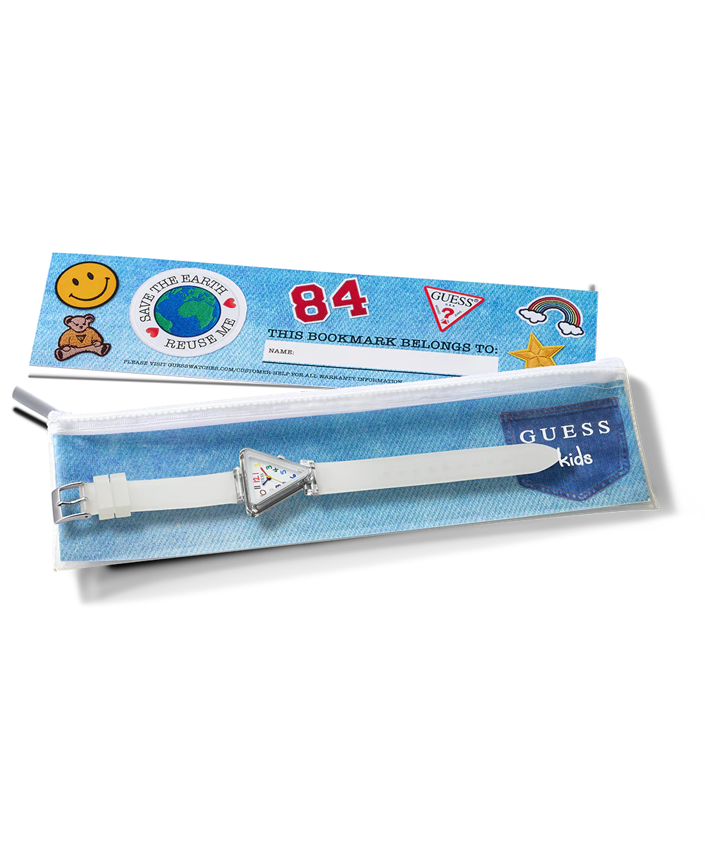 GUESS Kids Clear Transparent Analog Watch - Image 4