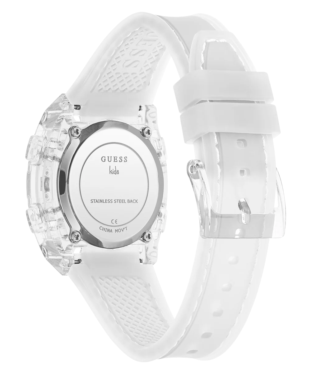 GUESS Kids Clear Transparent Digital Watch - Image 5