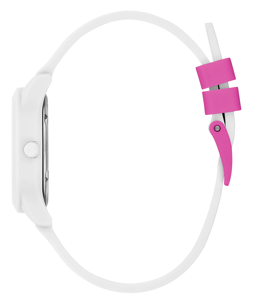 GUESS Kids Pink White Analog Watch - Image 4