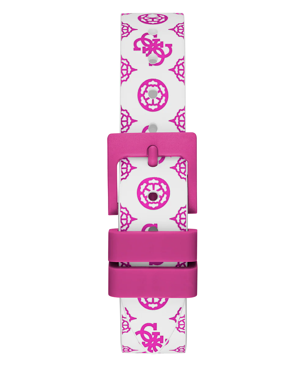 GUESS Kids Pink White Analog Watch - Image 5