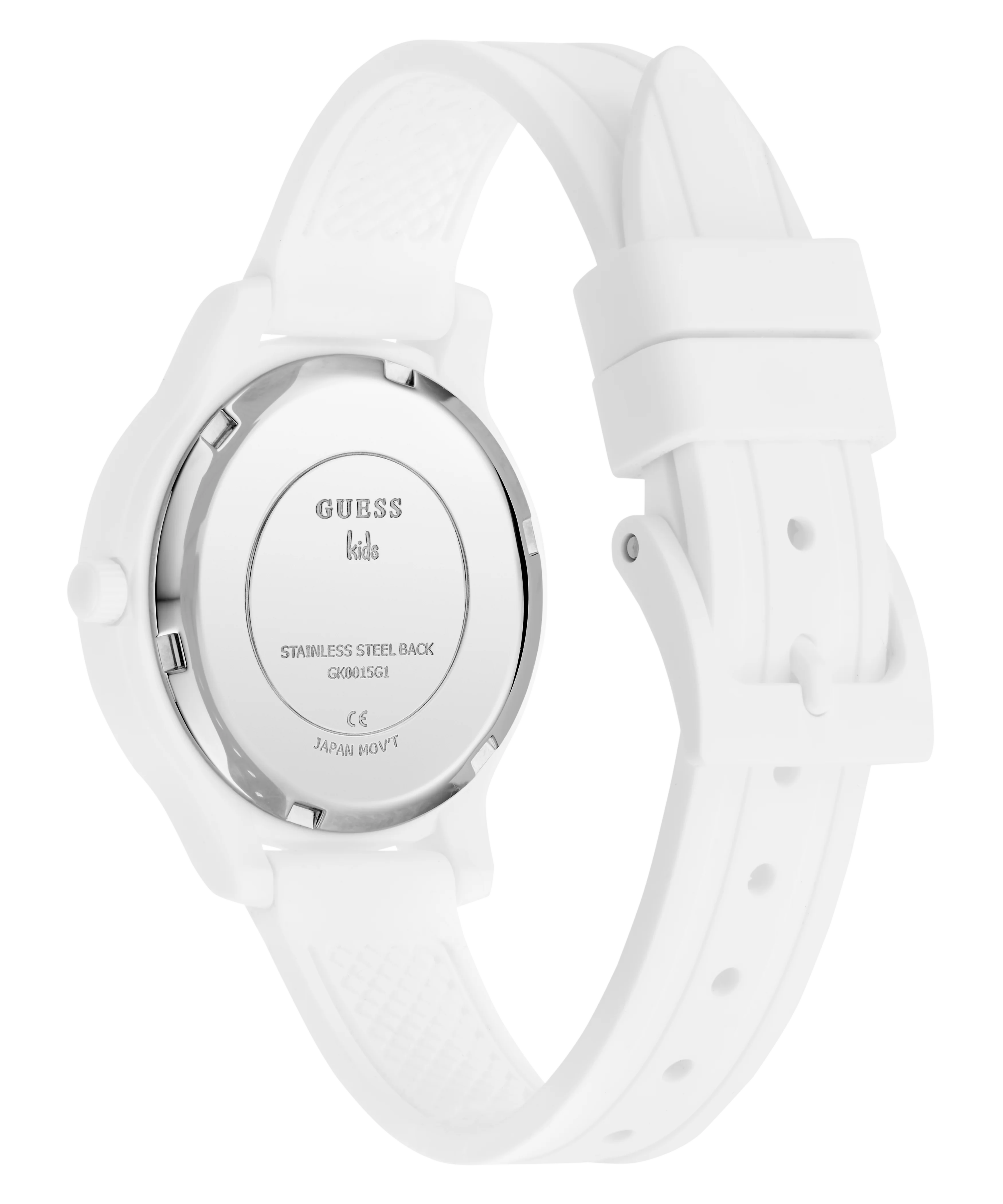 GUESS Kids White Analog Watch - Image 4