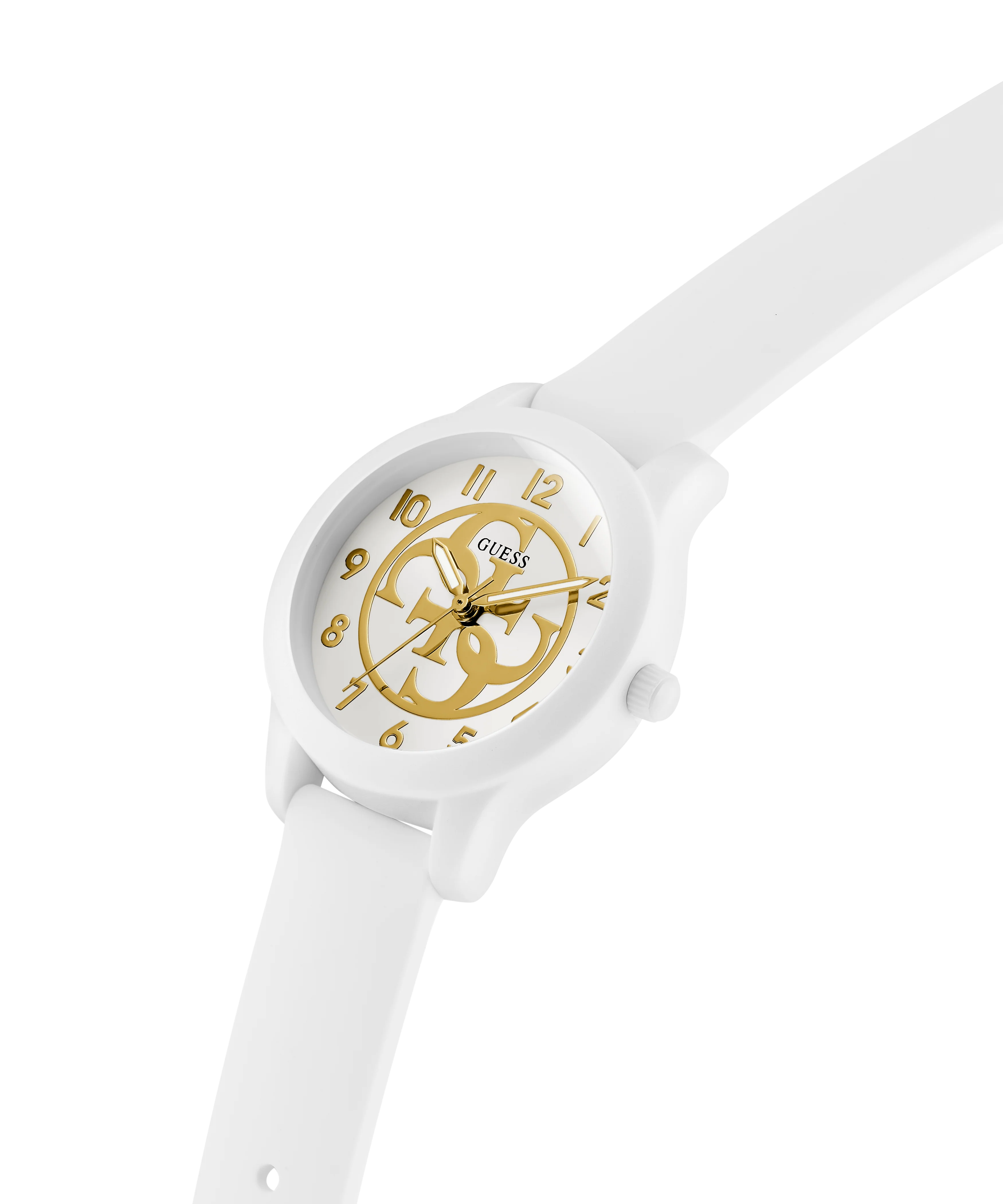 GUESS Kids White Analog Watch - Image 2
