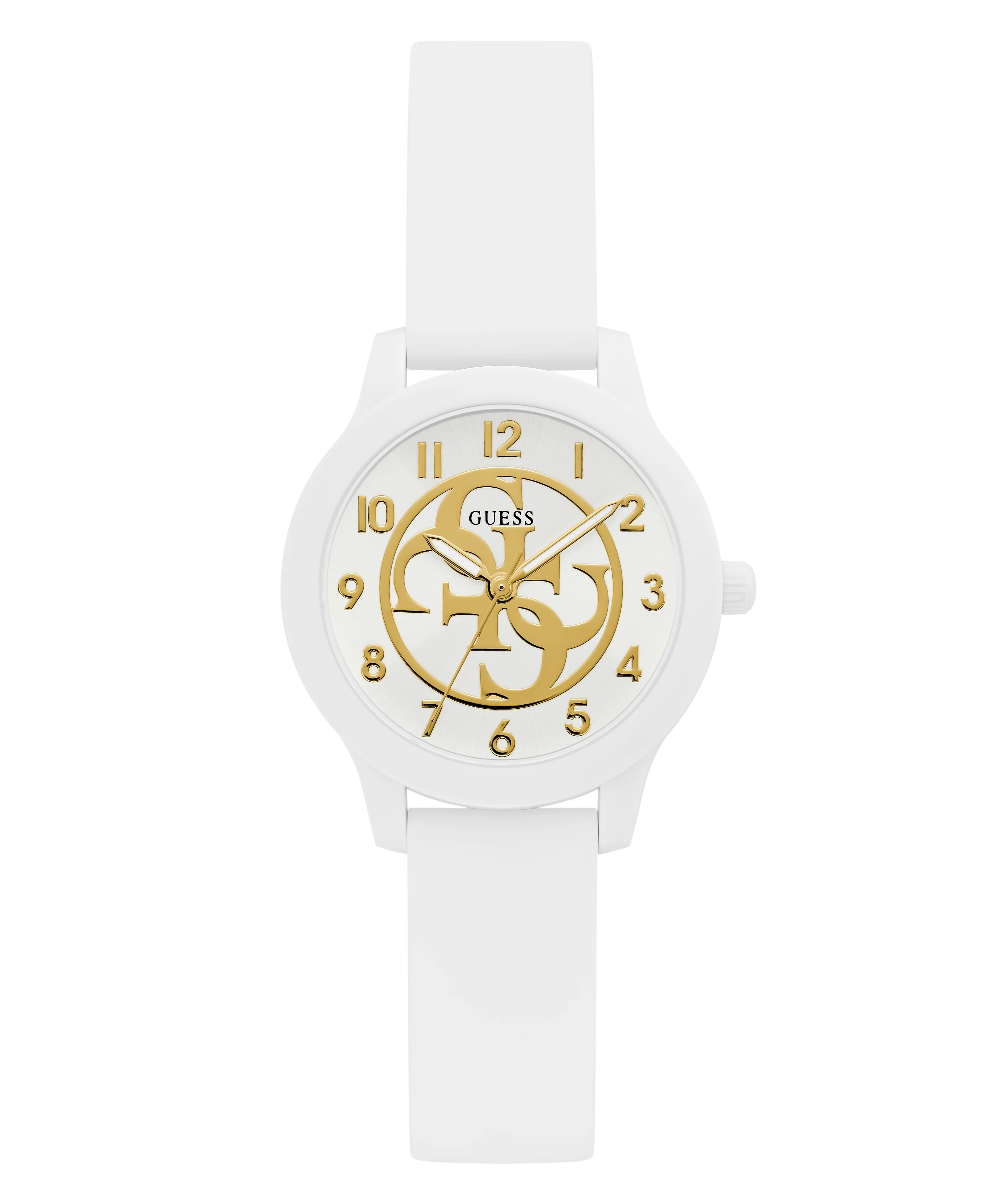GUESS Kids White Analog Watch - Image 3