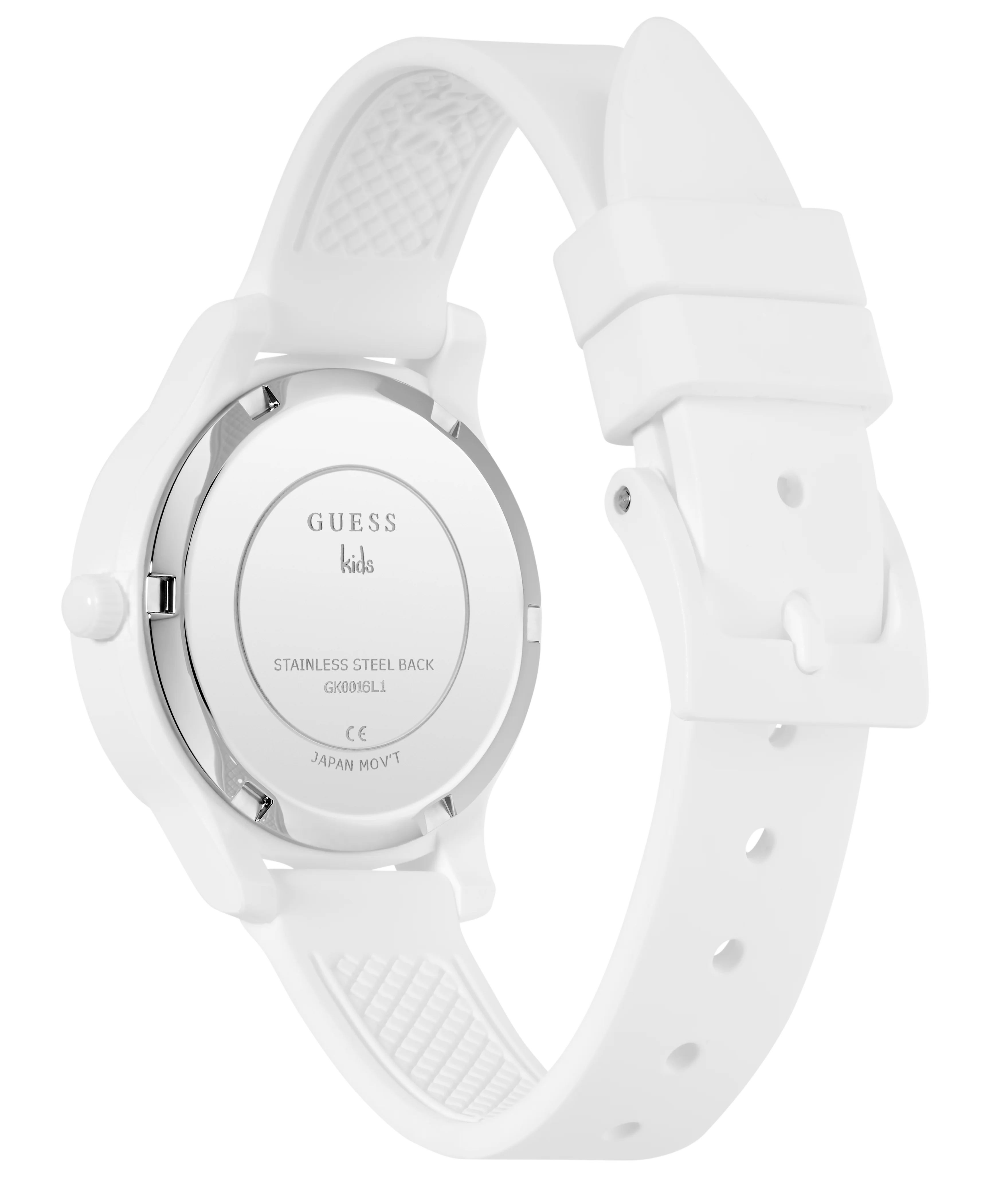 GUESS Kids White Analog Watch - Image 4