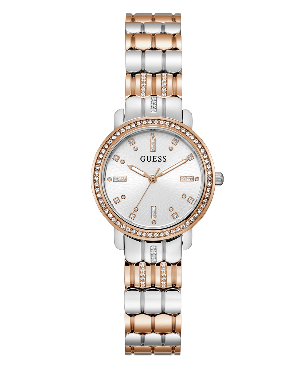 GUESS Ladies 2-Tone Analog Watch - Image 4
