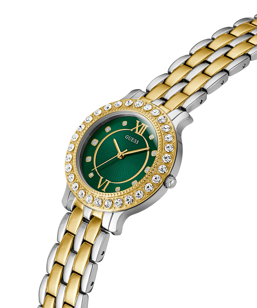GUESS Ladies 2-Tone Analog Watch - Image 2