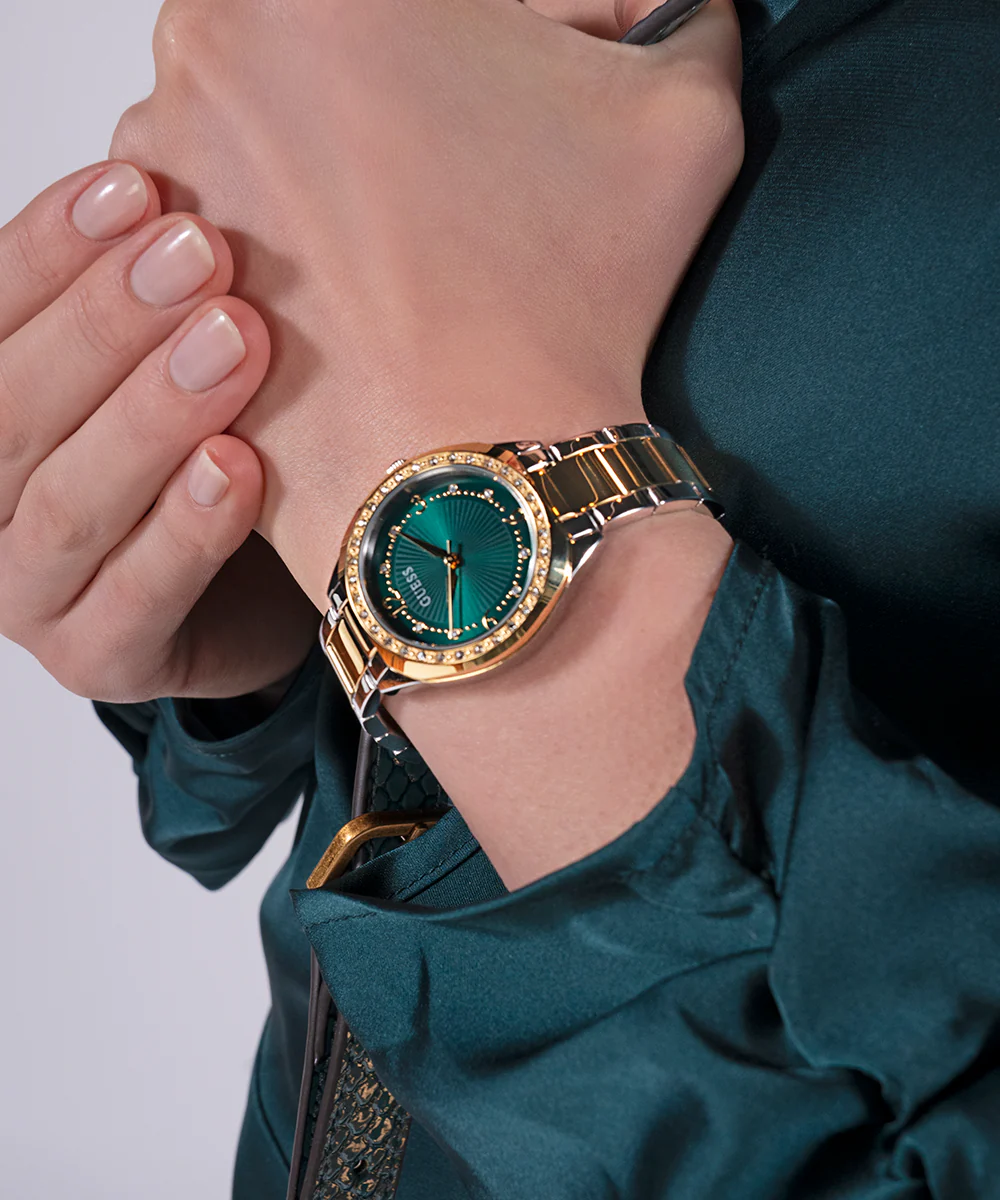 GUESS Ladies 2-Tone Analog Watch - Image 2