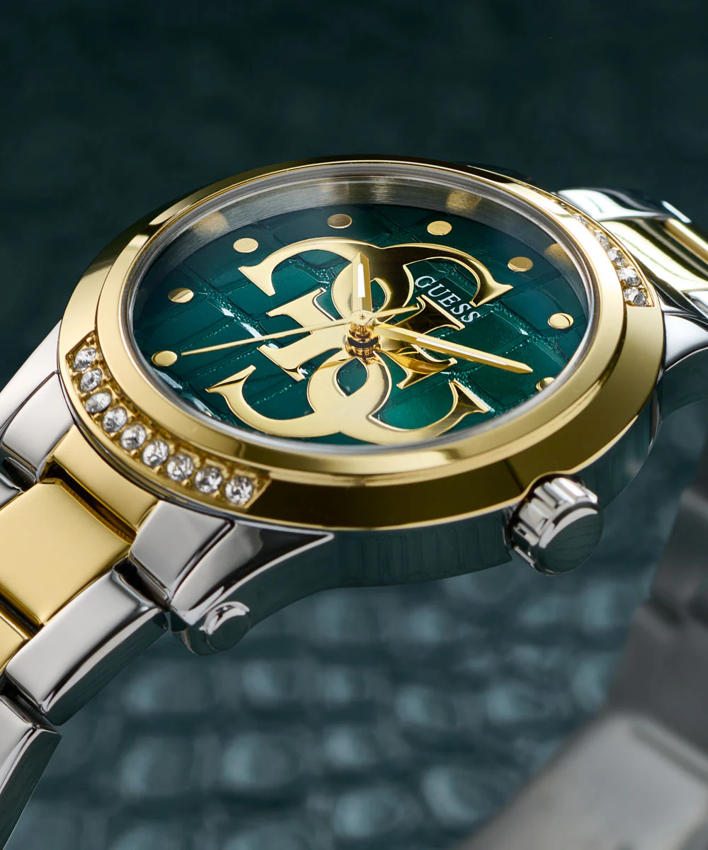 GUESS Ladies 2-Tone Analog Watch - Image 2