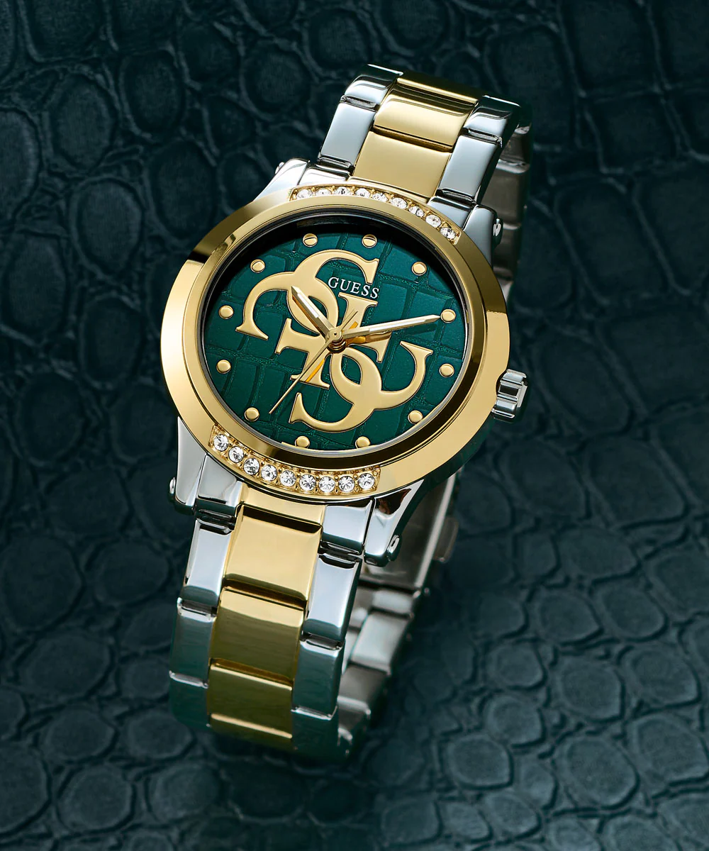 GUESS Ladies 2-Tone Analog Watch - Image 3