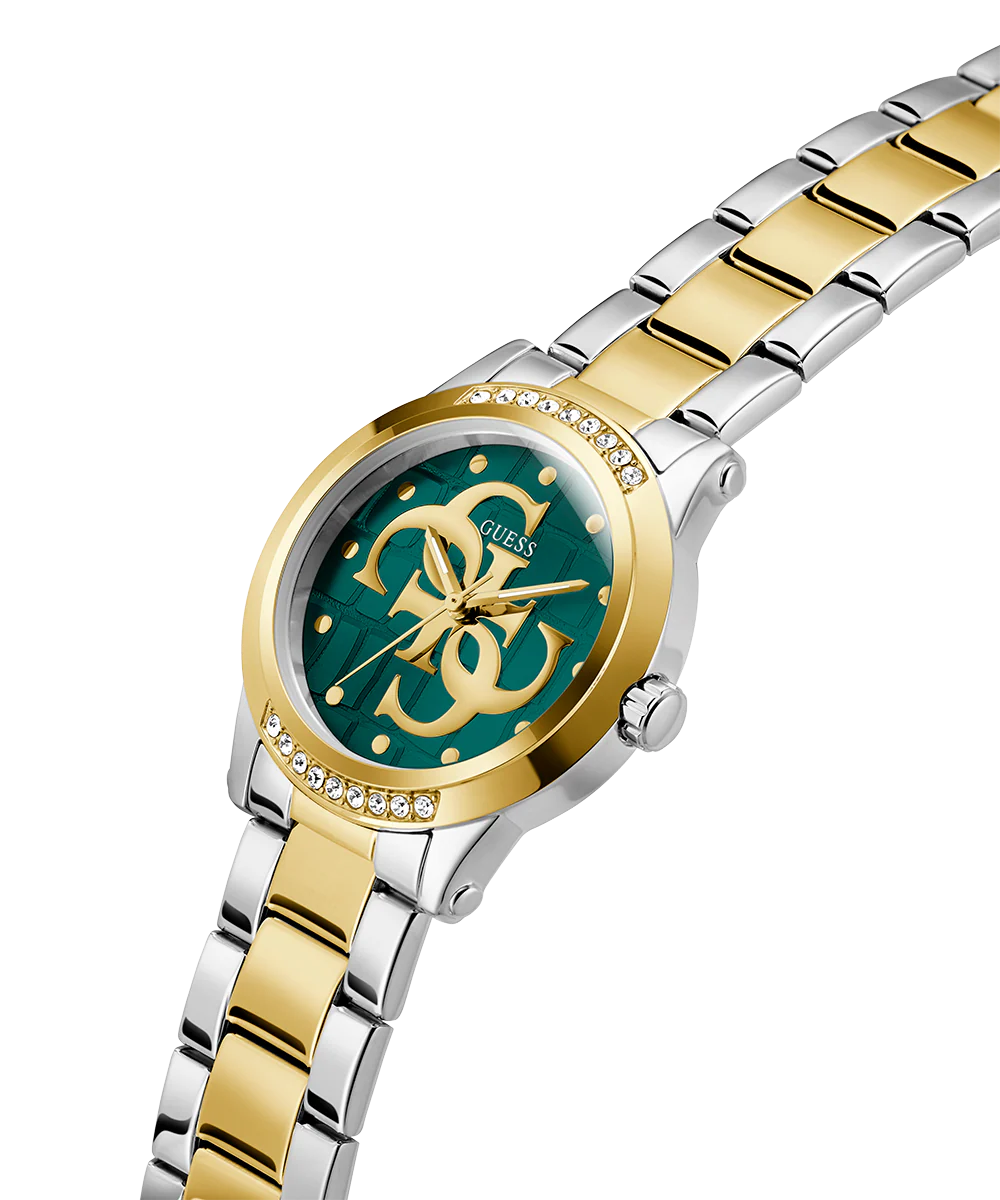 GUESS Ladies 2-Tone Analog Watch - Image 6