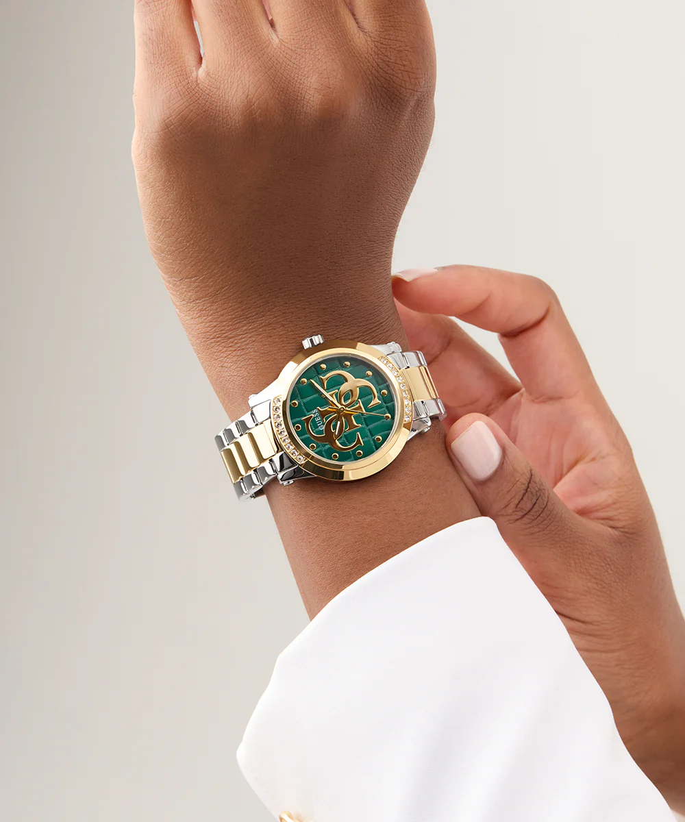 GUESS Ladies 2-Tone Analog Watch - Image 7
