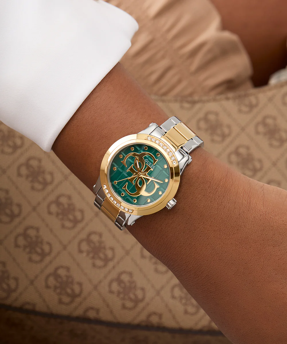 GUESS Ladies 2-Tone Analog Watch - Image 8