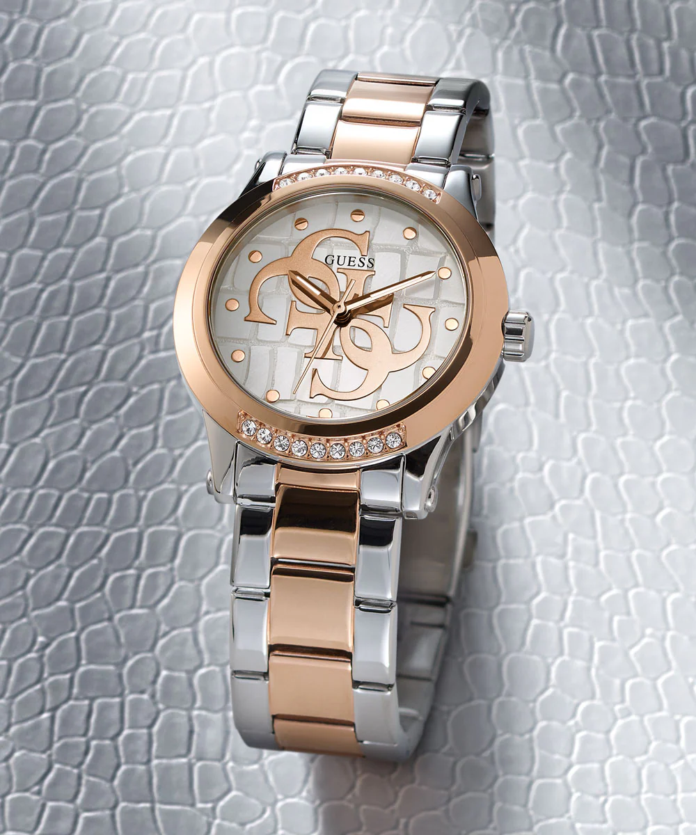 GUESS Ladies 2-Tone Analog Watch - Image 2