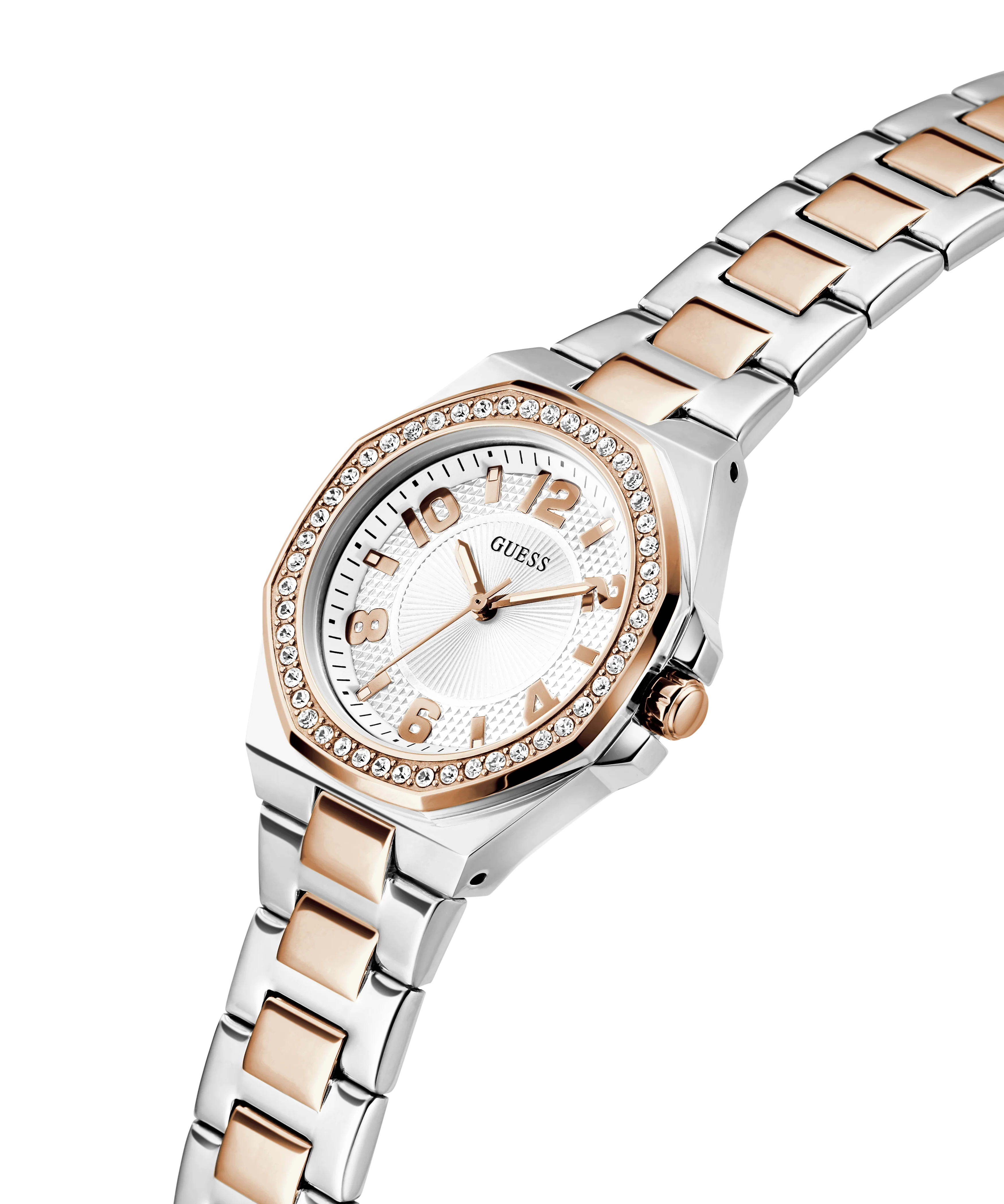 GUESS Ladies 2-Tone Analog Watch - Image 2