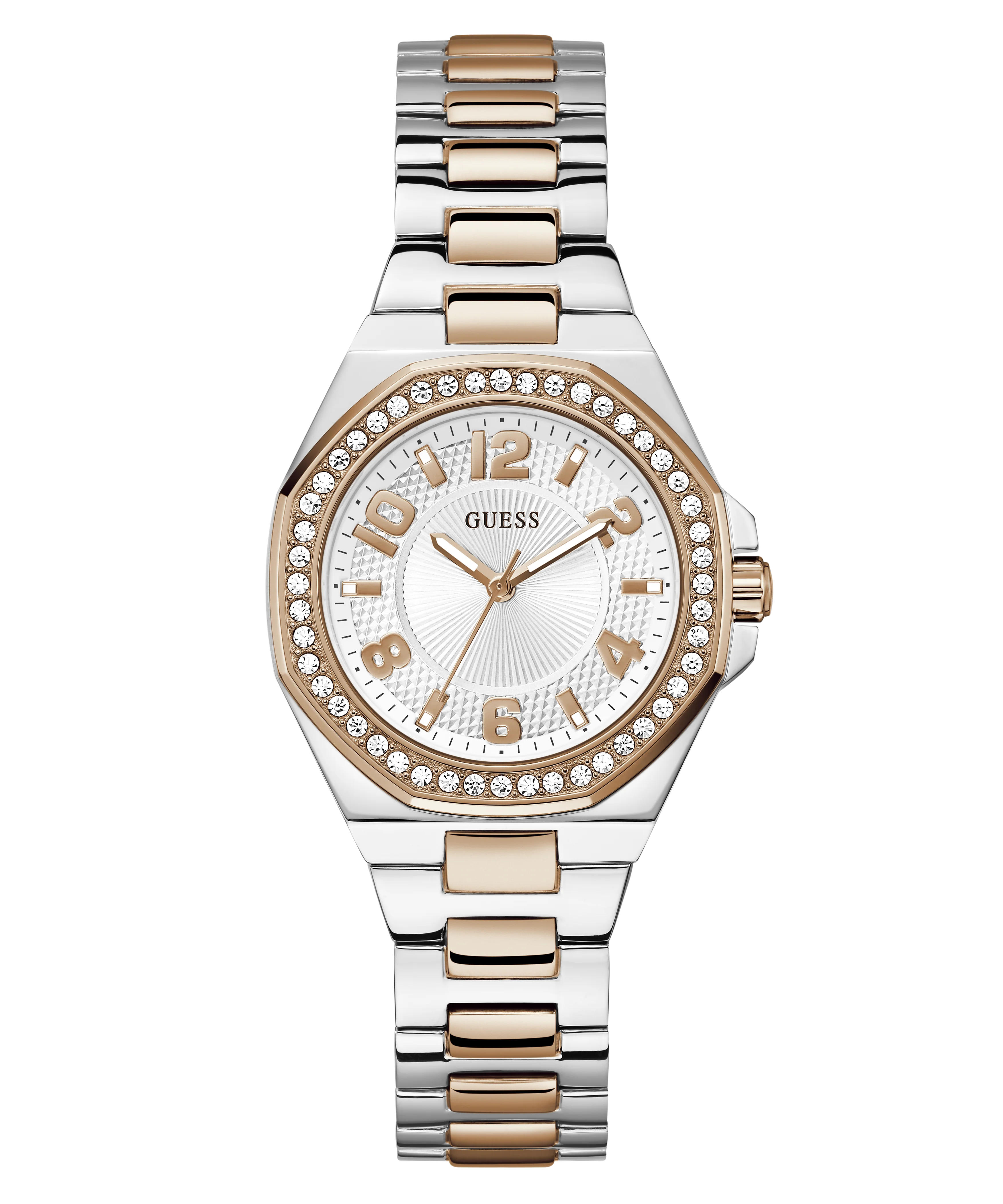 GUESS Ladies 2-Tone Analog Watch - Image 4