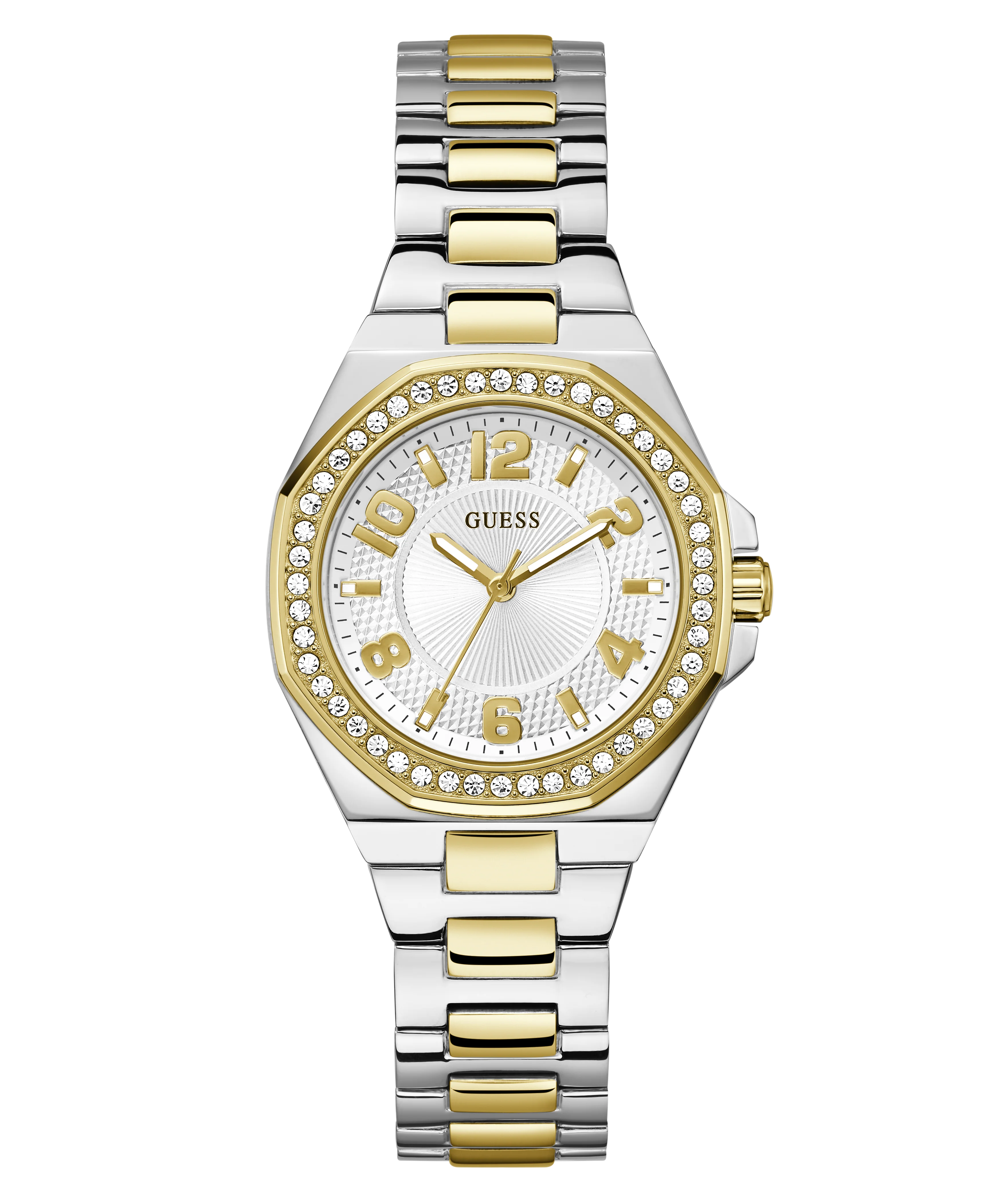 GUESS Ladies 2-Tone Analog Watch - Image 4