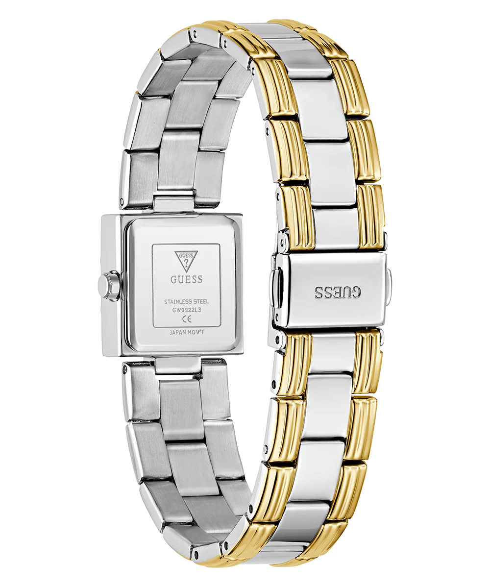 GUESS Ladies 2-Tone Analog Watch - Image 4