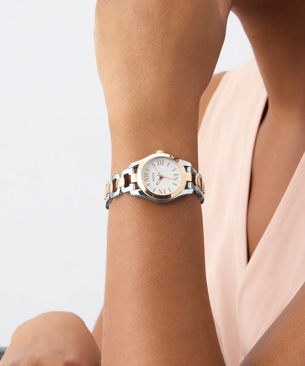 GUESS Ladies 2-Tone Analog Watch - Image 3