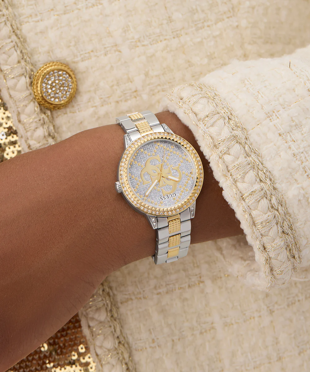 GUESS Ladies 2-Tone Analog Watch - Image 3