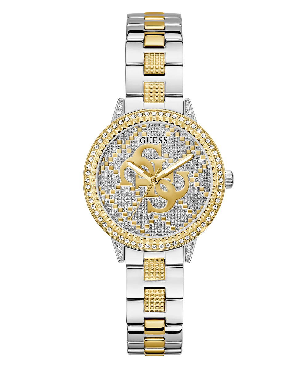 GUESS Ladies 2-Tone Analog Watch - Image 4