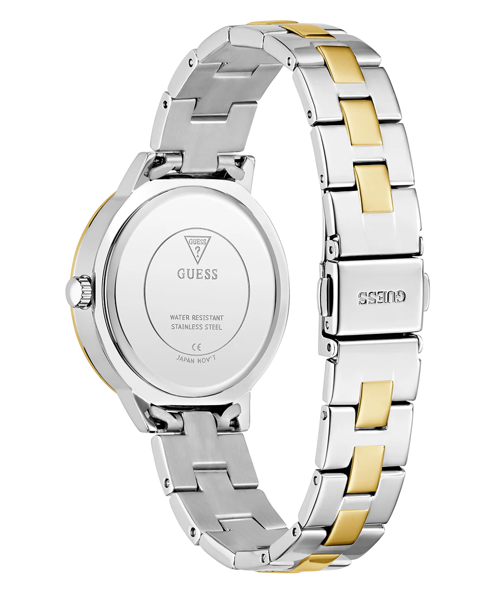 GUESS Ladies 2-Tone Analog Watch - Image 7