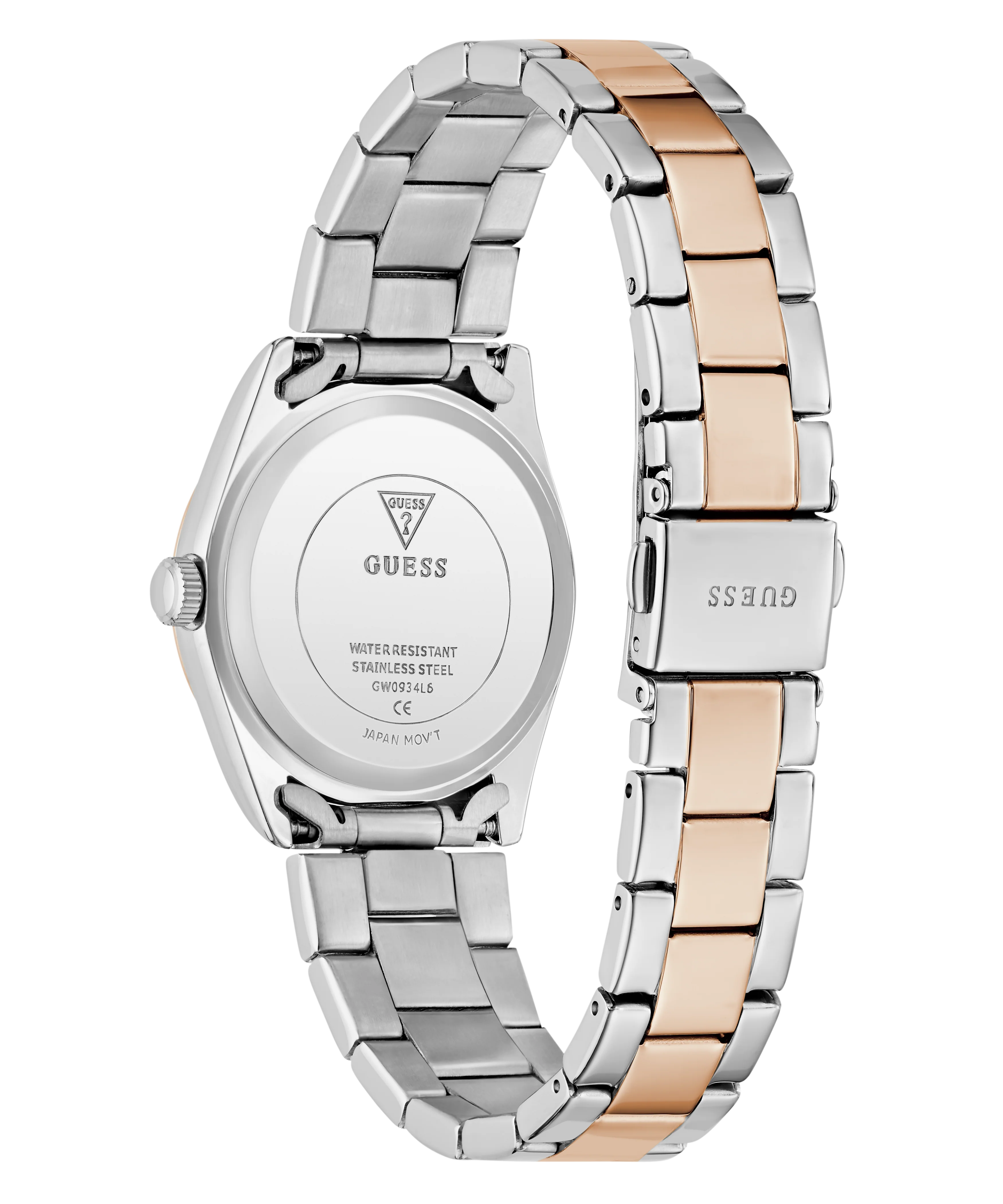 GUESS Ladies 2-Tone Date Watch - Image 7