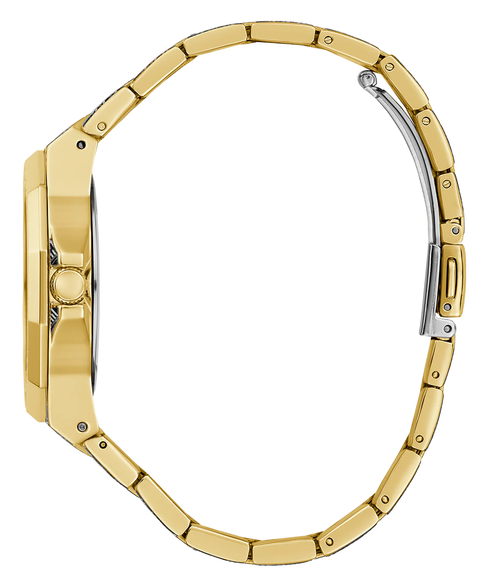 GUESS Ladies 2-Tone Gold Tone Analog Watch - Image 8