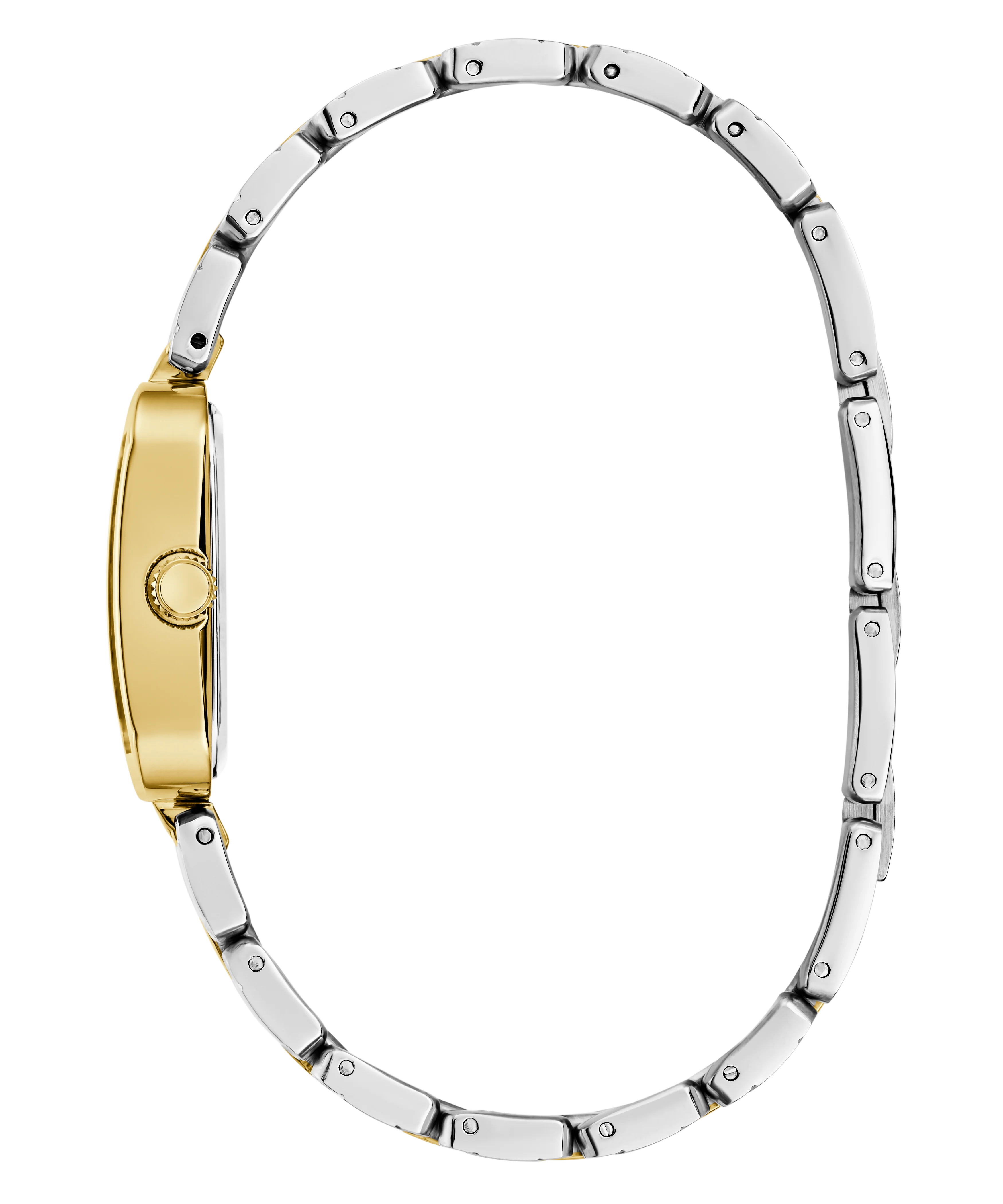 GUESS Ladies 2-Tone Gold Tone Analog Watch - Image 8