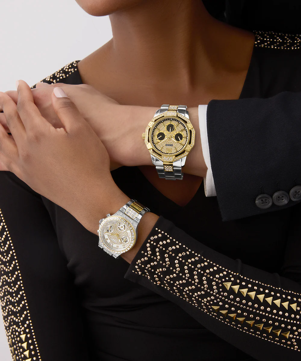 GUESS Ladies 2-Tone Multi-function Watch - Image 7