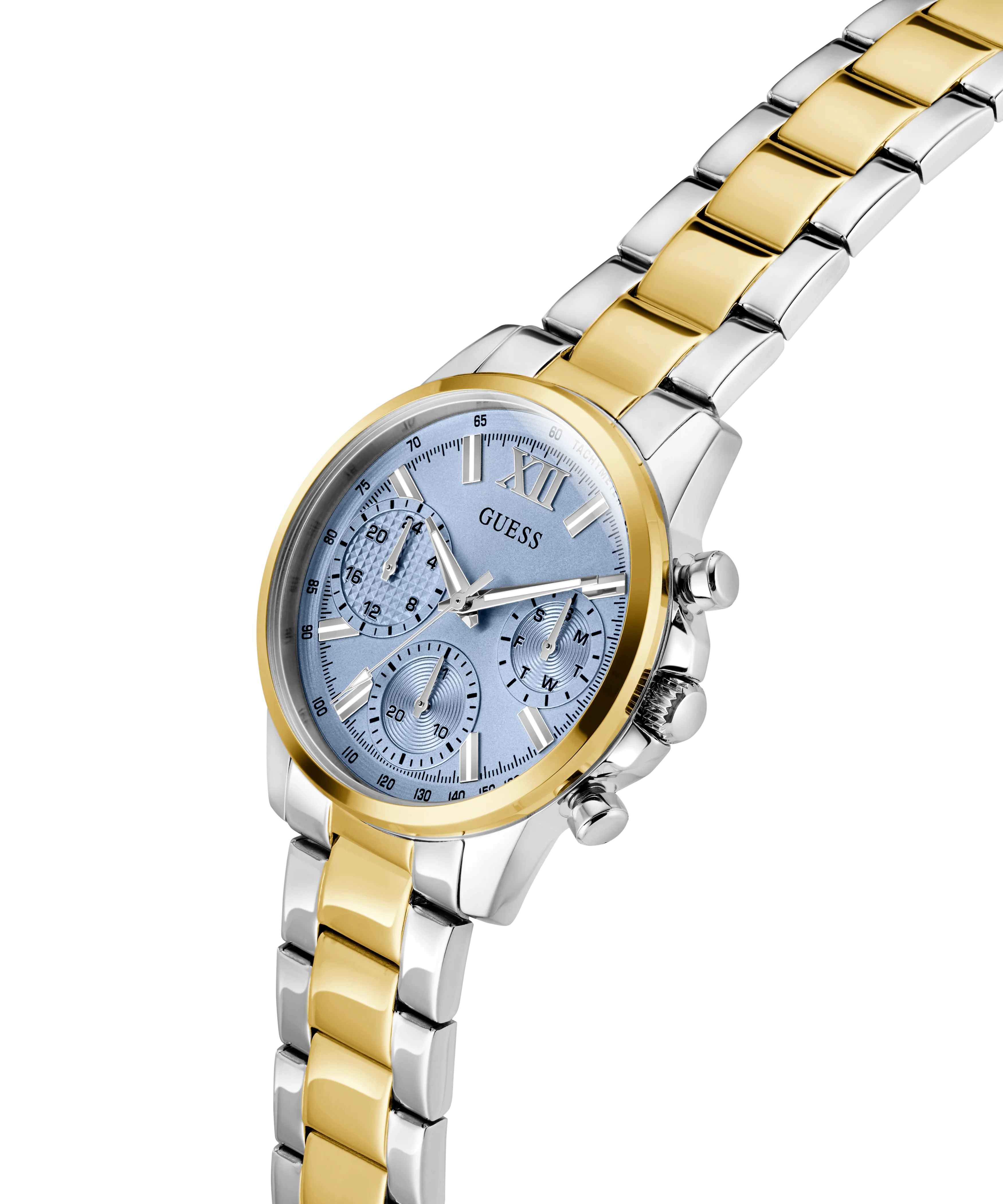 GUESS Ladies 2-Tone Multi-function Watch - Image 3