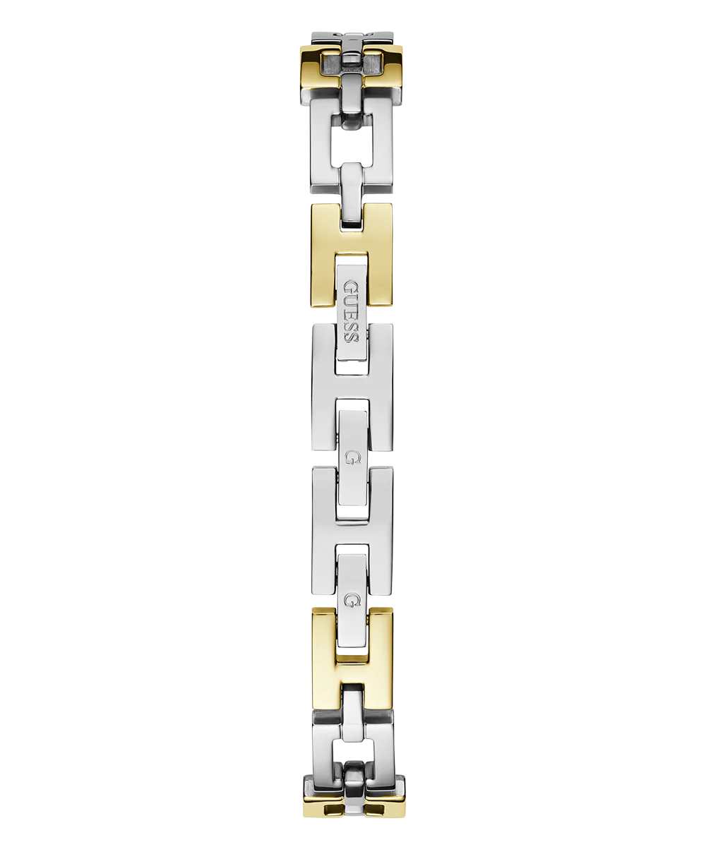 GUESS Ladies 2-Tone Silver Tone Analog Watch - Image 5