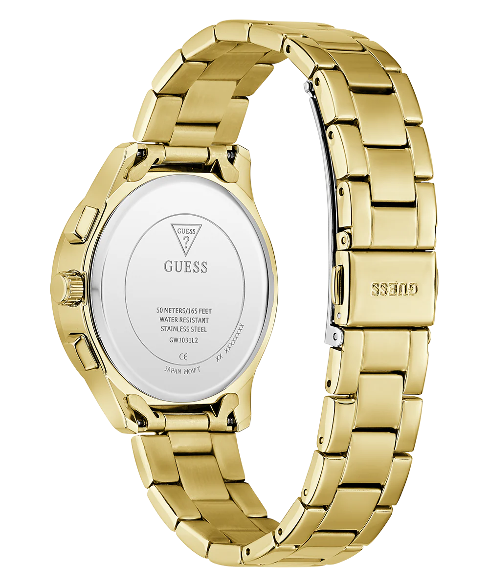 GUESS Ladies Birdie Gold Tone Analog Watch - Image 7