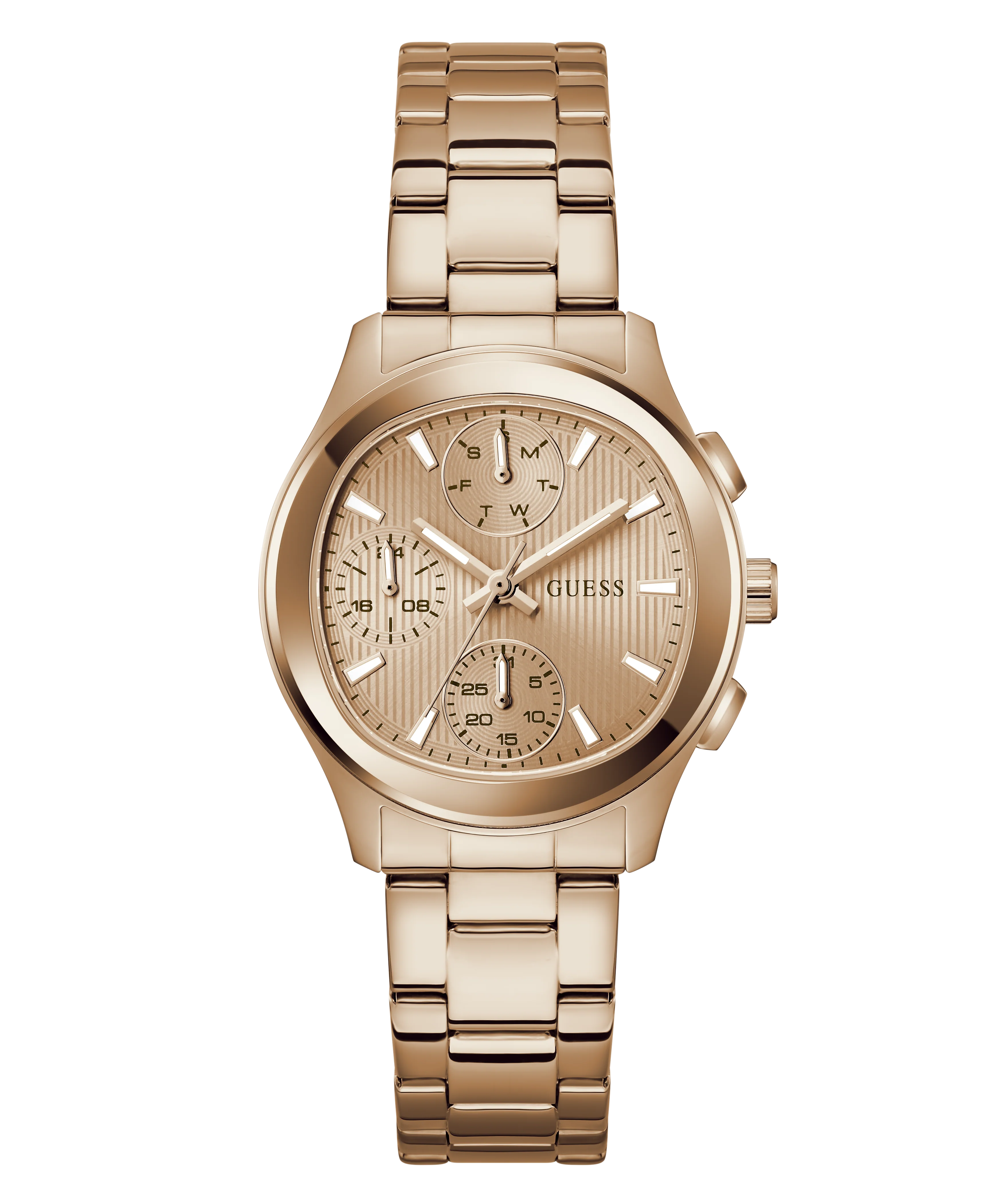 GUESS Ladies Birdie Rose Gold Tone Analog Watch - Image 4